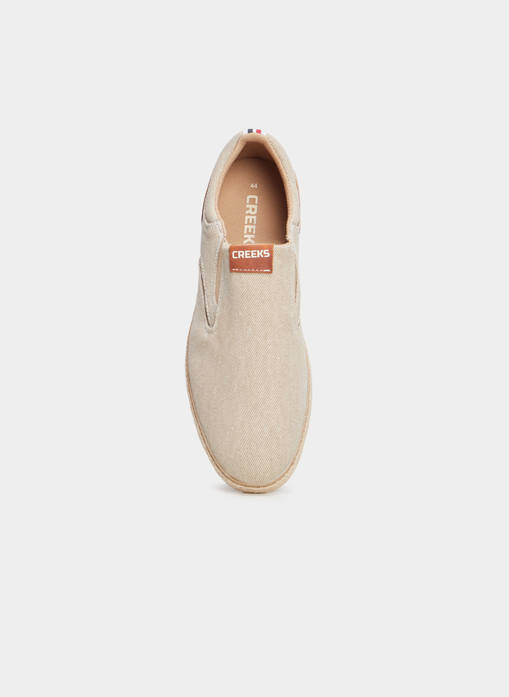 Espadrilles LOZIK_S_H_LOAF_0_231 homme beige CREEKS Espadrilles LOZIK_S_H_LOAF_0_231 homme beige Beige