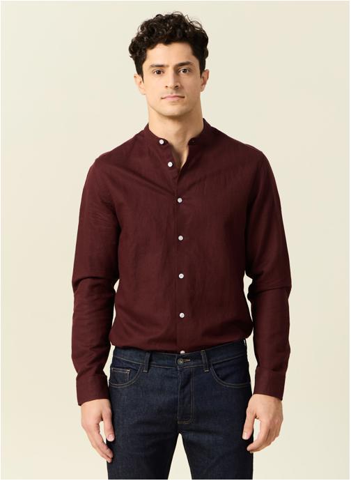 Bonobo Chemises ESSLINMAO2H homme bordeaux