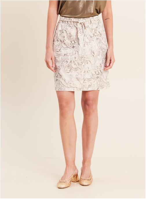 Bréal Jupes mi-longues JEREVERBAT femme blanc