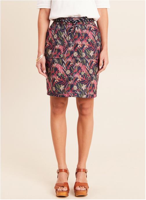 Bréal Jupes mi-longues JEREVERBAT femme multicolore