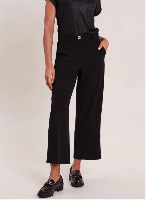 Bréal Pantalons droit PEWIDMAY femme noir