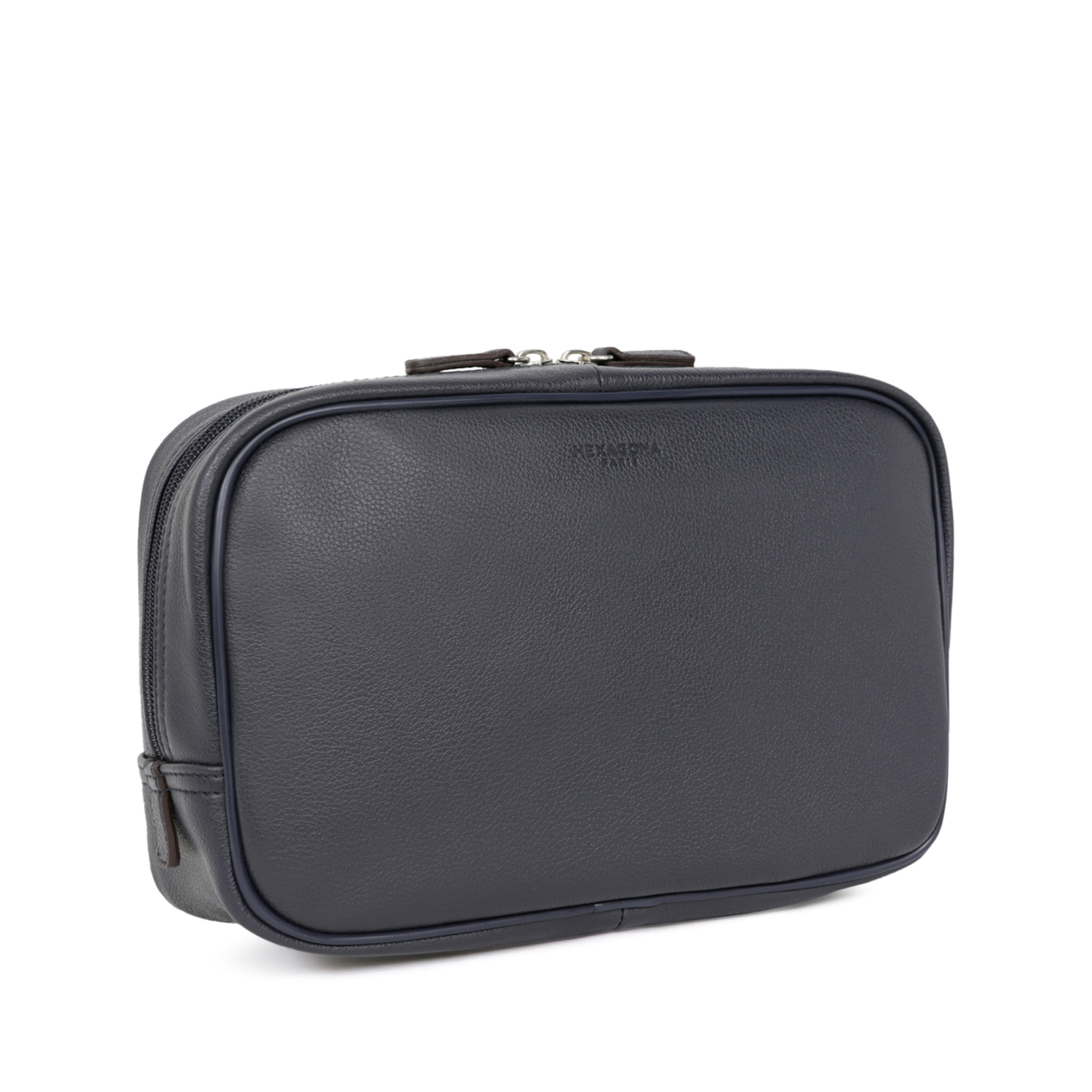 Trousse De Toilette Éthiopian Airlines Business Class - Cuir - Très Bon état - Marque Markenlos