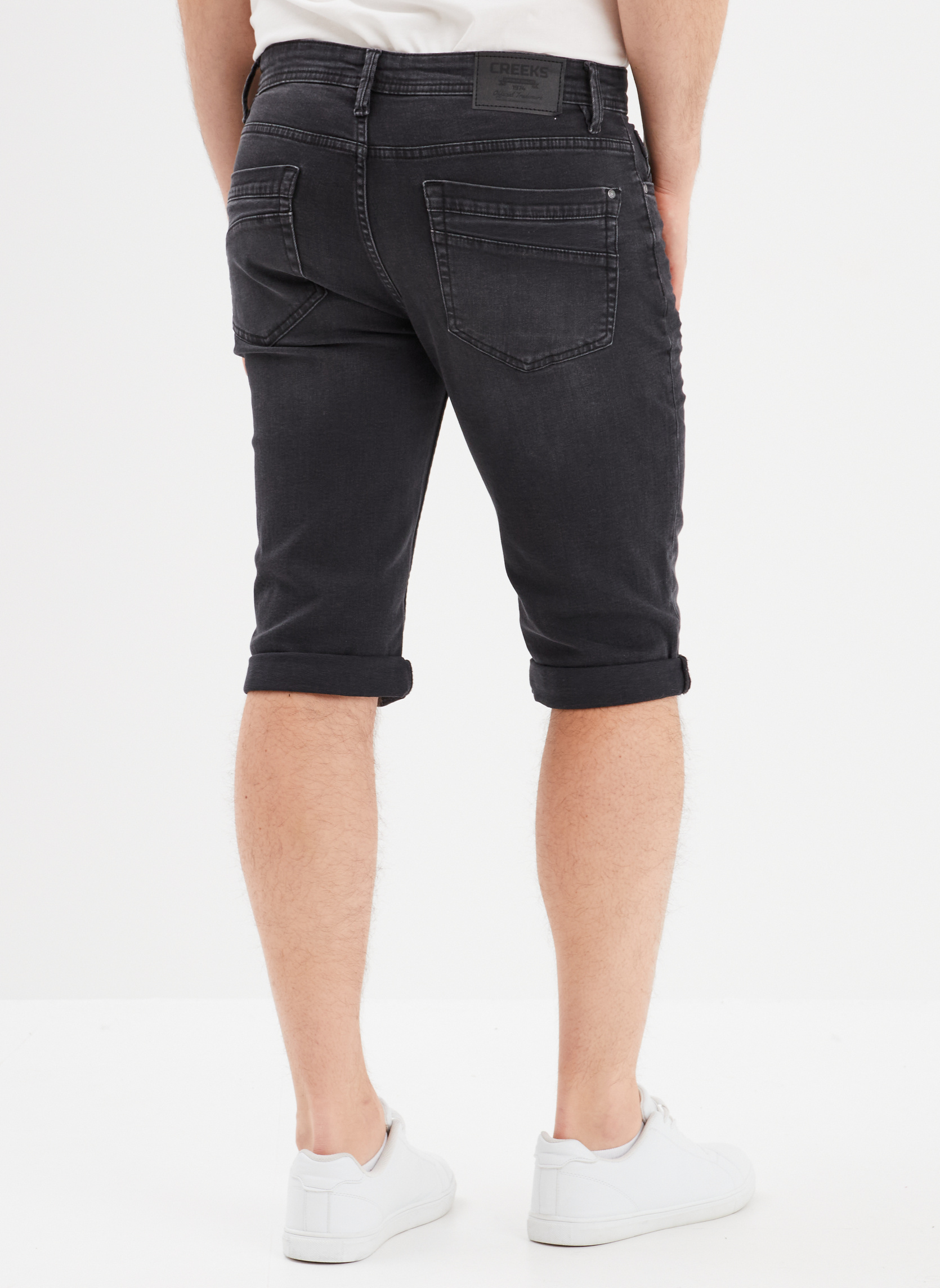 Bermudas Short, bermuda - CRE1_CAMBRIOLE homme noir CREEKS Bermudas Short, bermuda - CRE1_CAMBRIOLE homme noir Noir