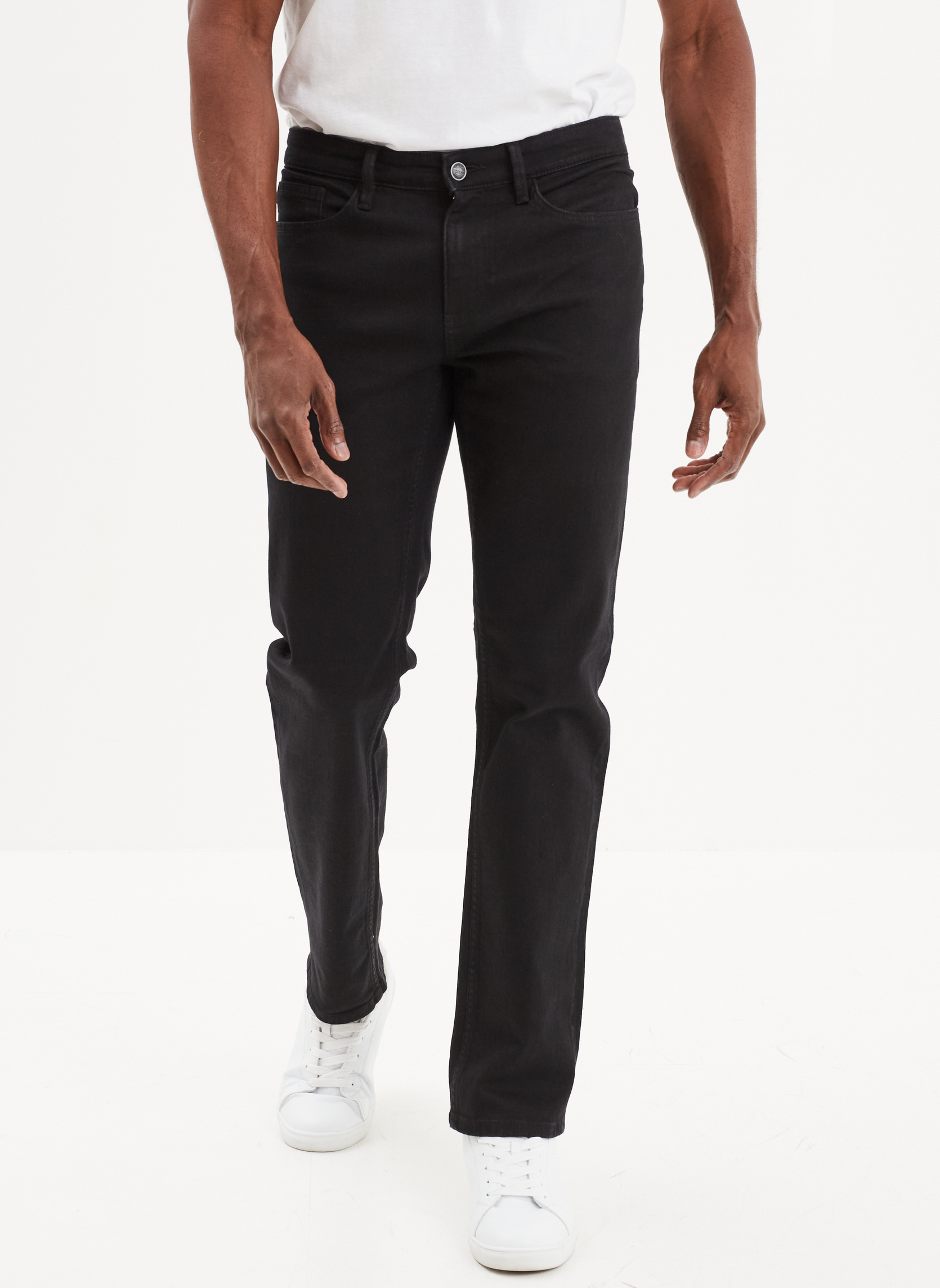 Jeans droit CRE1_REGAN homme noir CREEKS Jeans droit CRE1_REGAN homme noir Noir