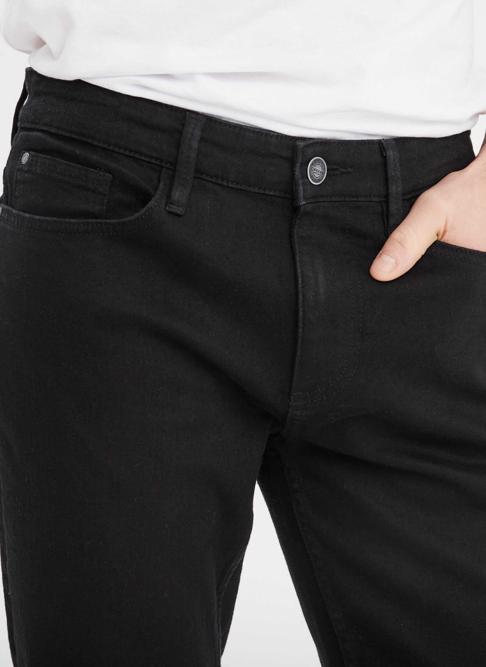Jeans droit CRE1_REGAN homme noir CREEKS Jeans droit CRE1_REGAN homme noir Noir