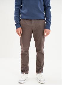 Pantalons droits CRE1_PETITPRINT homme beige