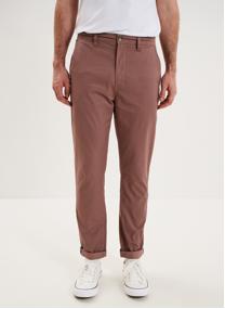 Pantalons droits CRE1_PETITPRINT homme beige