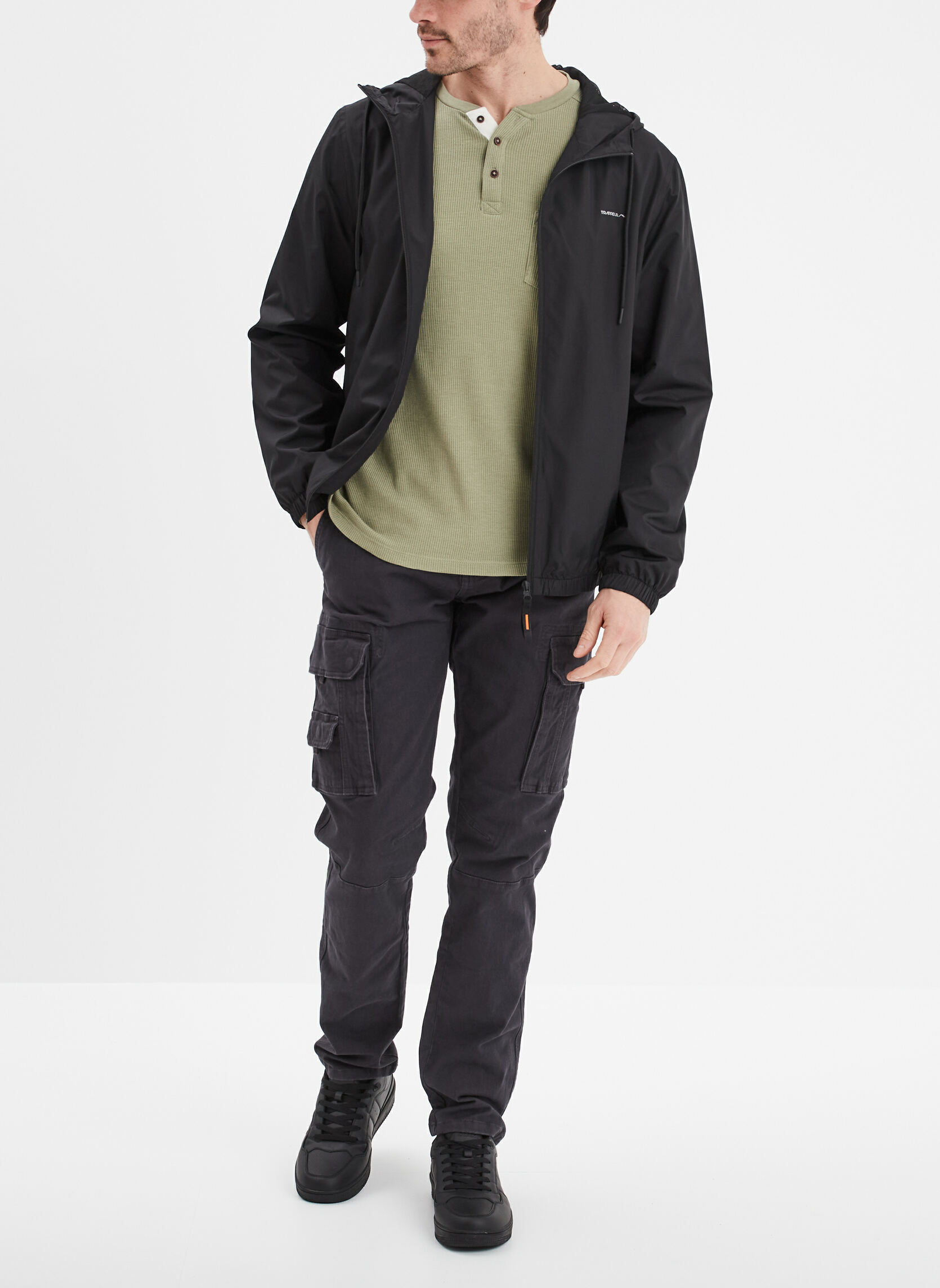 Pantalons droits Pantalon - TRA1_MOUNT homme gris Trappeur Pantalons droits Pantalon - TRA1_MOUNT homme gris Gris foncé