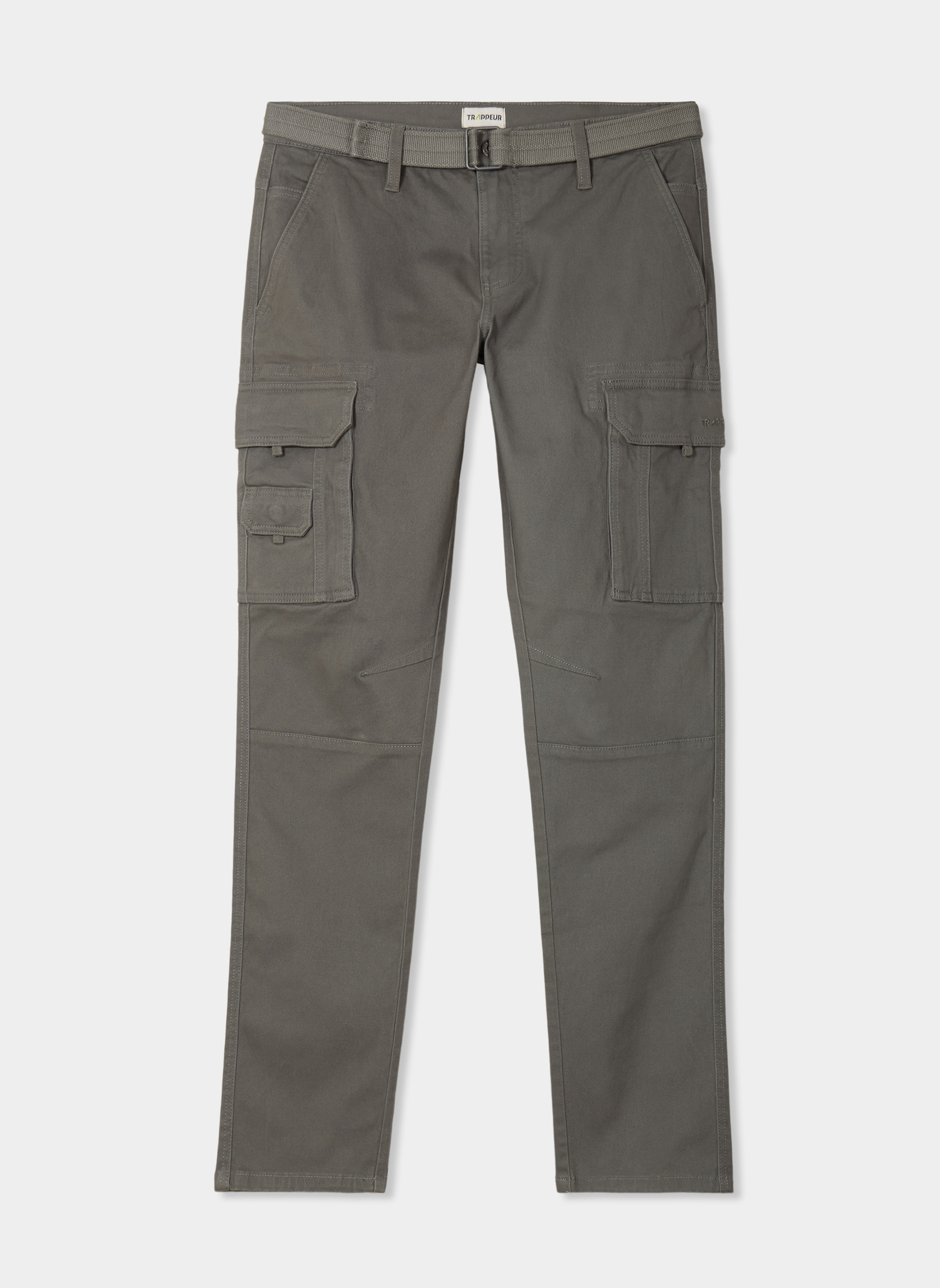 Pantalons droits Pantalon - TRA1_MOUNT homme gris Trappeur Pantalons droits Pantalon - TRA1_MOUNT homme gris Gris