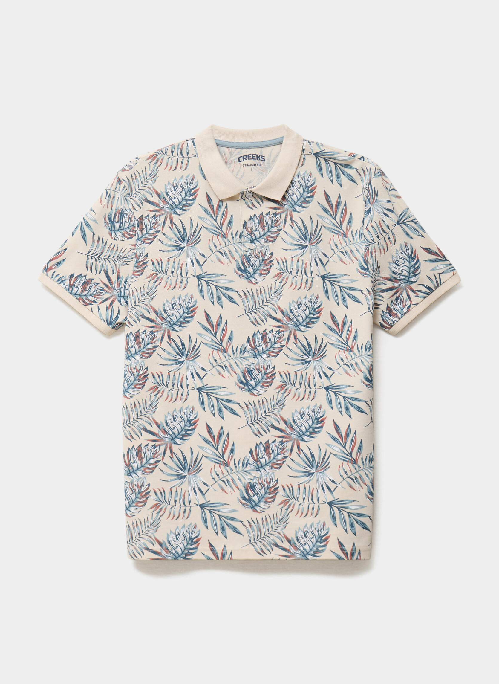 Polos CRE1POLANKA homme beige CREEKS Polos CRE1POLANKA homme beige Beige