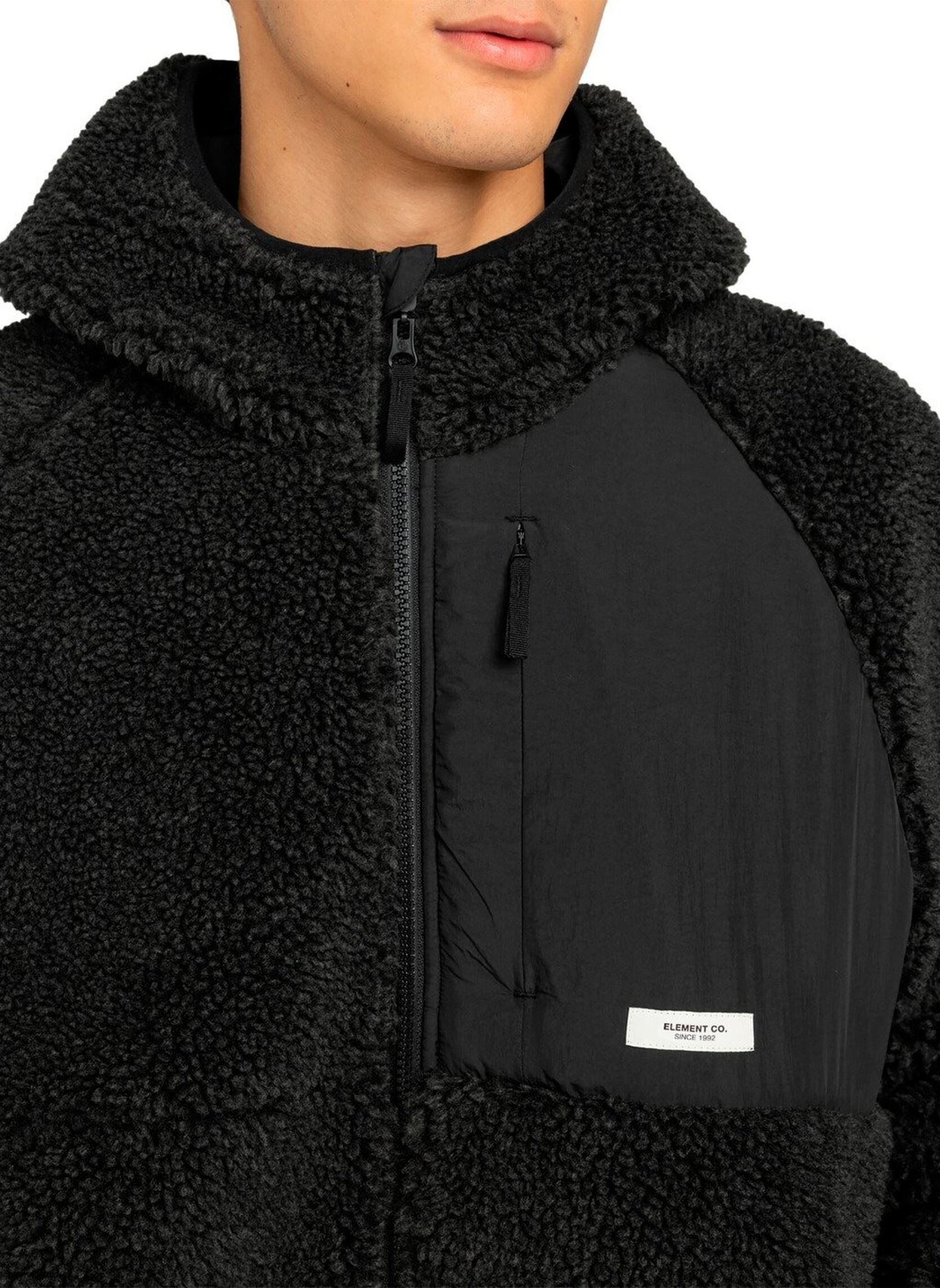 Fleece-Jacken Wolfe Sherpa herren schwarz Element Fleece-Jacken Wolfe Sherpa herren schwarz Off black