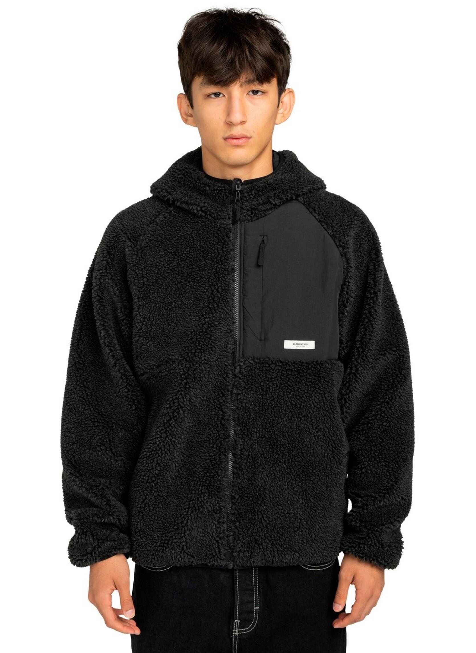 Fleece-Jacken Wolfe Sherpa herren schwarz Element Fleece-Jacken Wolfe Sherpa herren schwarz Off black