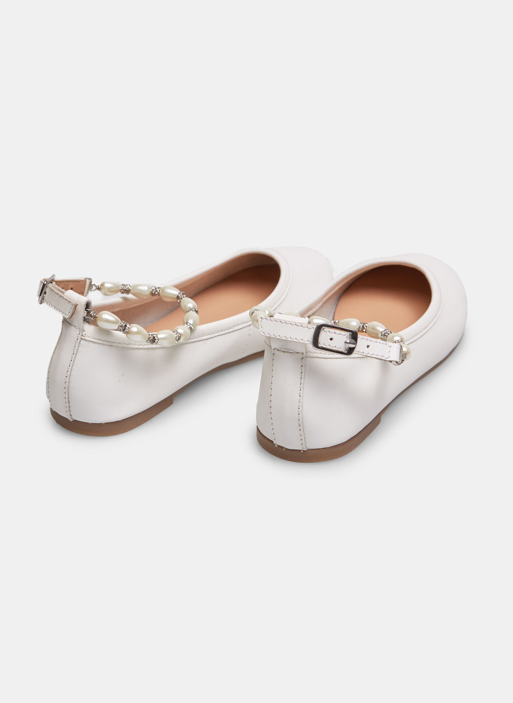 Ballerines 3241265 fille blanc Bata Ballerines 3241265 fille blanc Blanc
