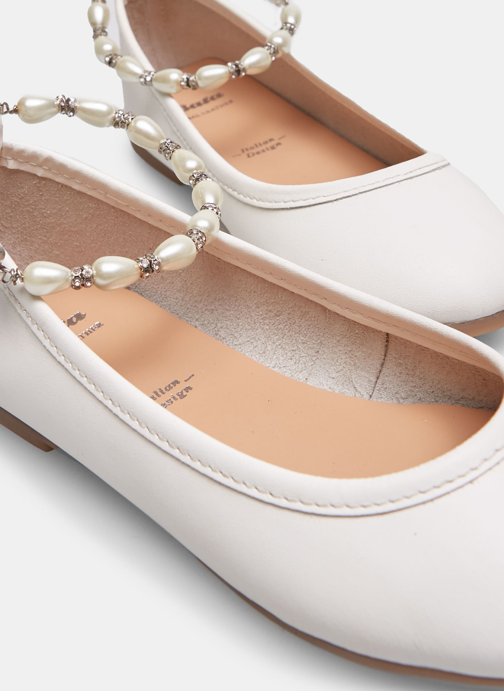 Ballerines 3241265 fille blanc Bata Ballerines 3241265 fille blanc Blanc