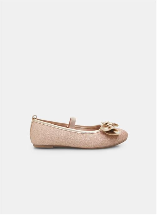 Bata Ballerines Ballerines pour fille avec nœud or
