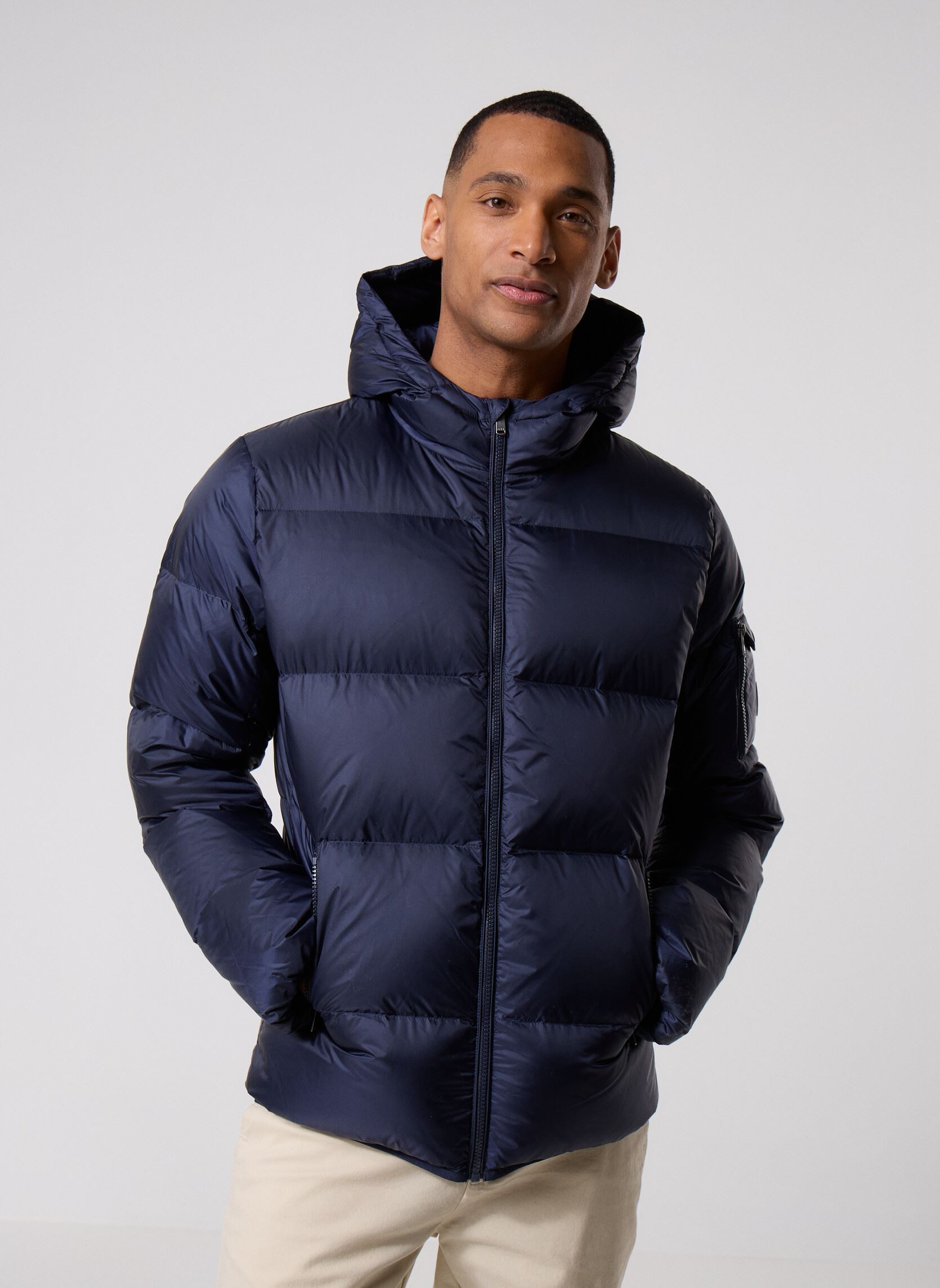 Gewatteerde jassen Java heren blauw JOTT Gewatteerde jassen Java heren blauw NAVY