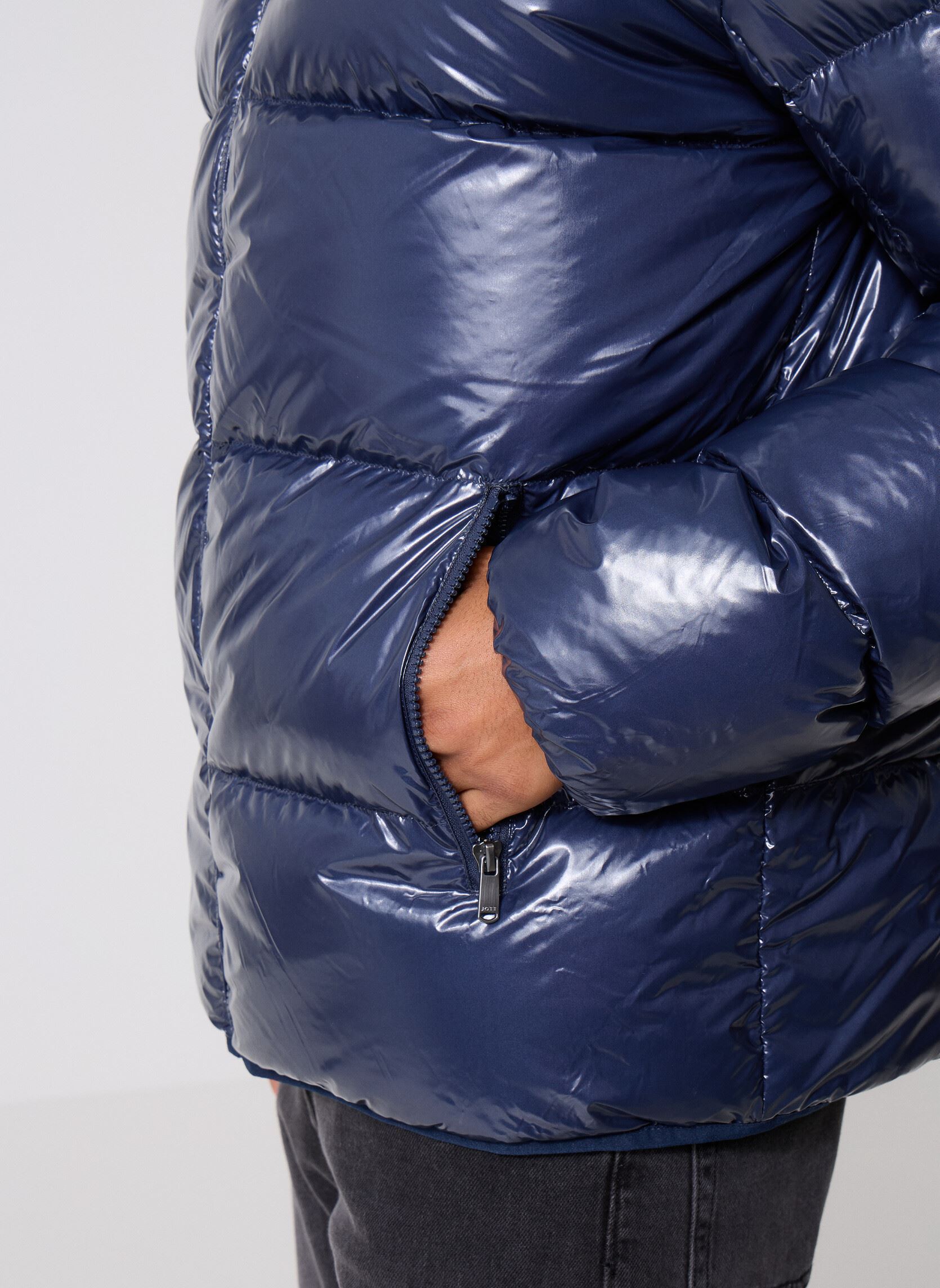 Gewatteerde jassen Java Laquee heren blauw JOTT Gewatteerde jassen Java Laquee heren blauw NAVY