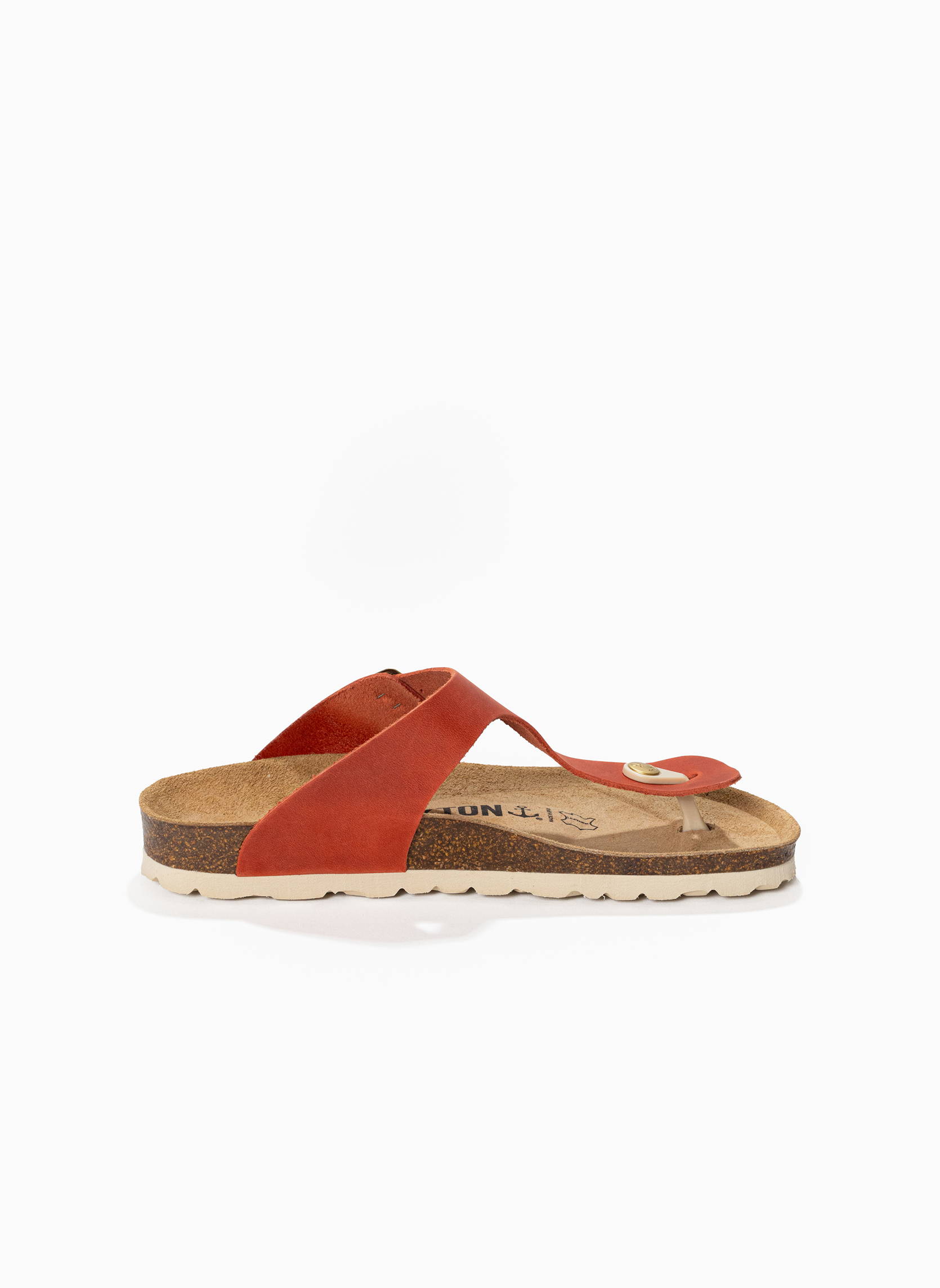 Tongs Tongs en cuir MERCURE pour femme Vert femme orange Bayton Tongs Tongs en cuir MERCURE pour femme Vert femme orange Orange