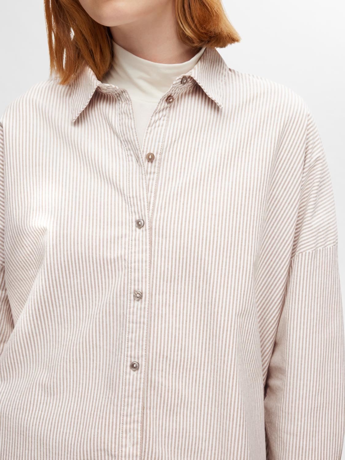 Chemises manches longues SLFNOVA LS OXFORD SHIRT NOOS femme blanc Selected Femme Chemises manches longues SLFNOVA LS OXFORD SHIRT NOOS femme blanc BRIGHT WHITE