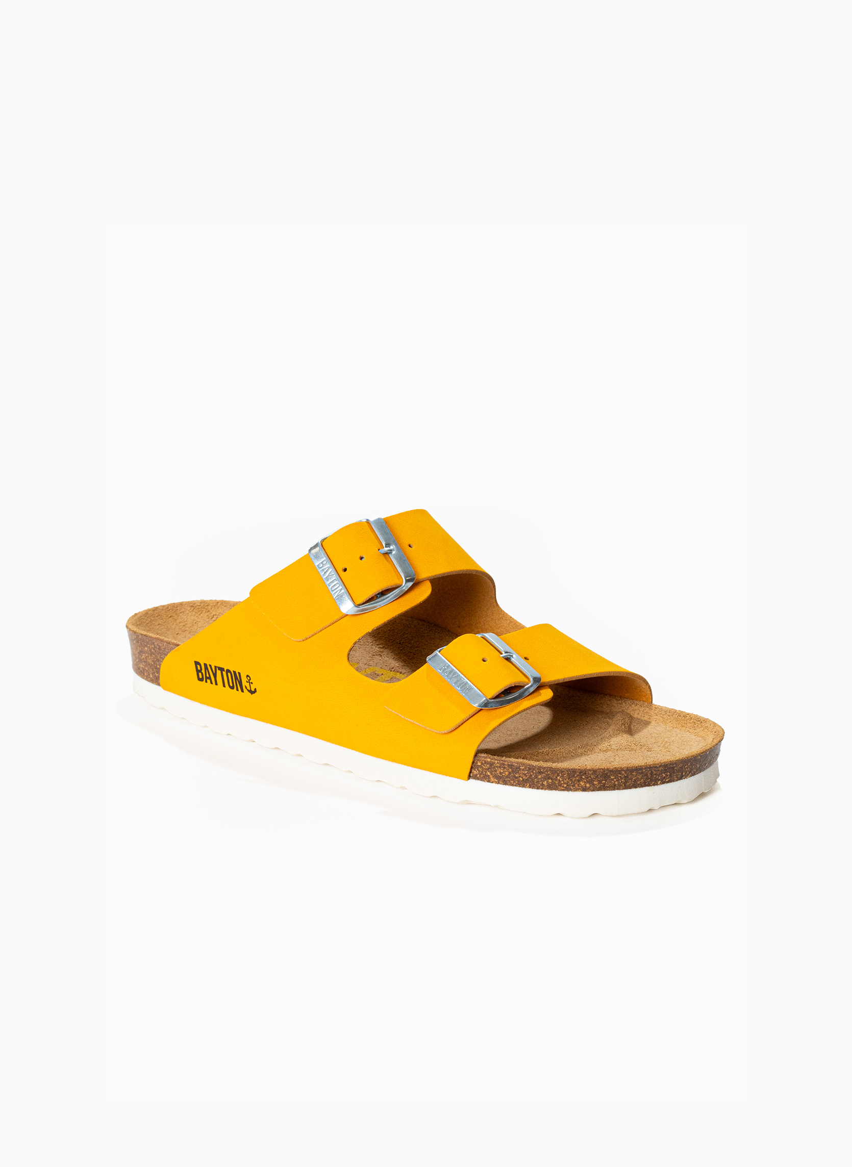 Mules Sandales ATLAS pour femme rose-Or femme jaune Bayton Mules Sandales ATLAS pour femme rose-Or femme jaune Jaune