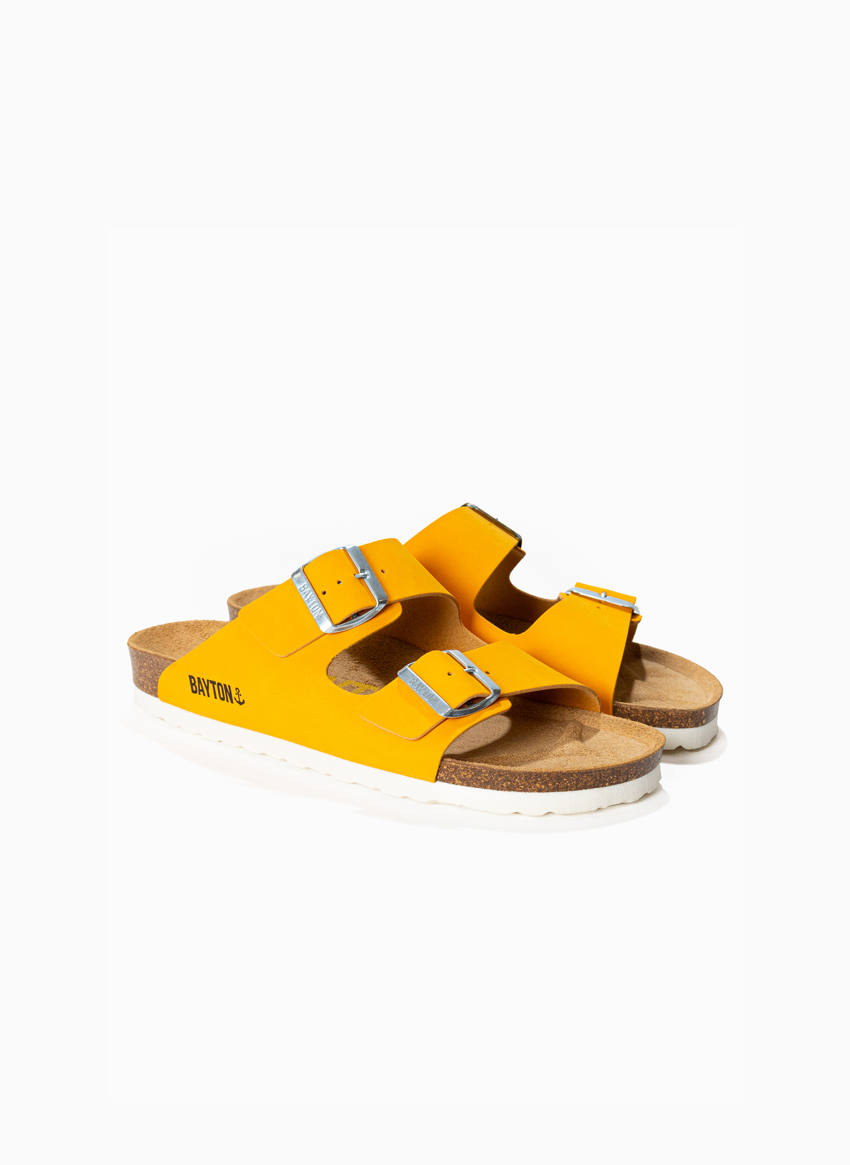 Mules Sandales ATLAS pour femme rose-Or femme jaune Bayton Mules Sandales ATLAS pour femme rose-Or femme jaune Jaune