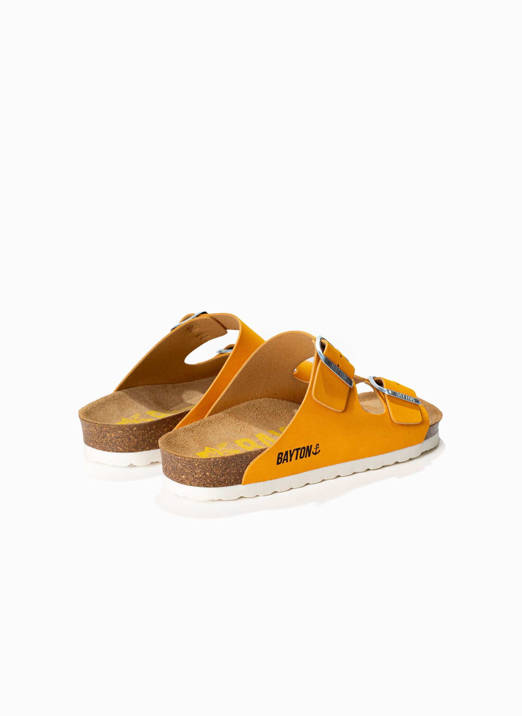 Mules Sandales ATLAS pour femme rose-Or femme jaune Bayton Mules Sandales ATLAS pour femme rose-Or femme jaune Jaune