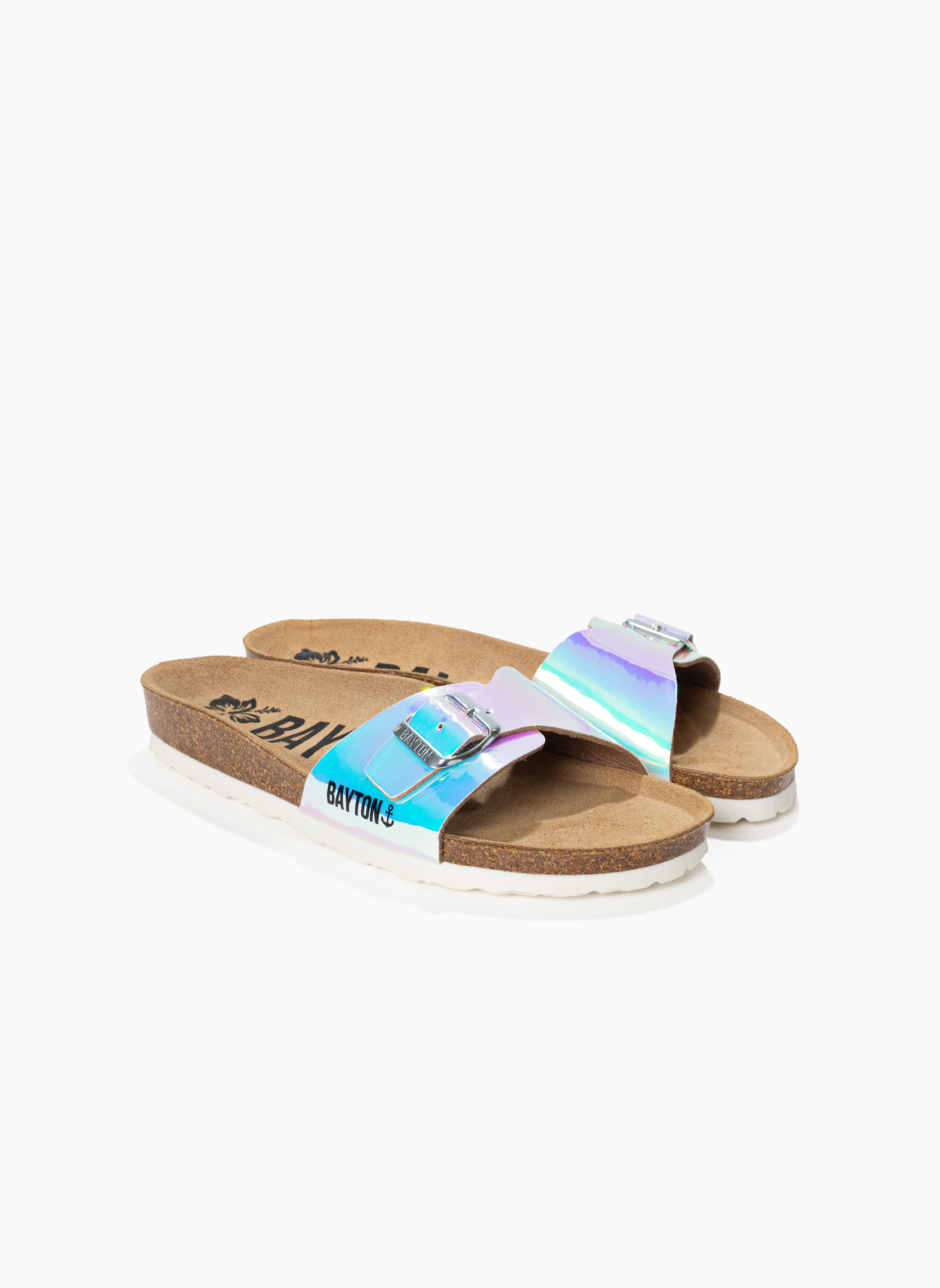 Mules Sandales BALLARAT pour femme Or femme multicolore Bayton Mules Sandales BALLARAT pour femme Or femme multicolore Multicouleur