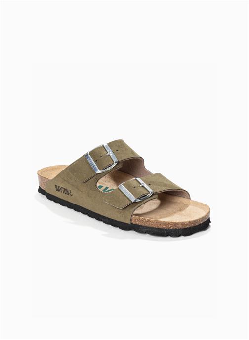Bayton Mules Sandales ATLAS pour femme Kaki femme vert