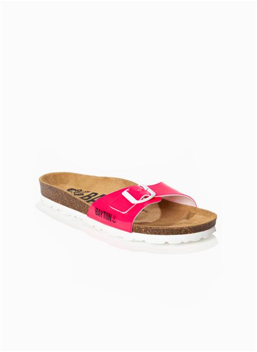 Bayton Mules Sandales ZEPHYR pour femme Python femme rose