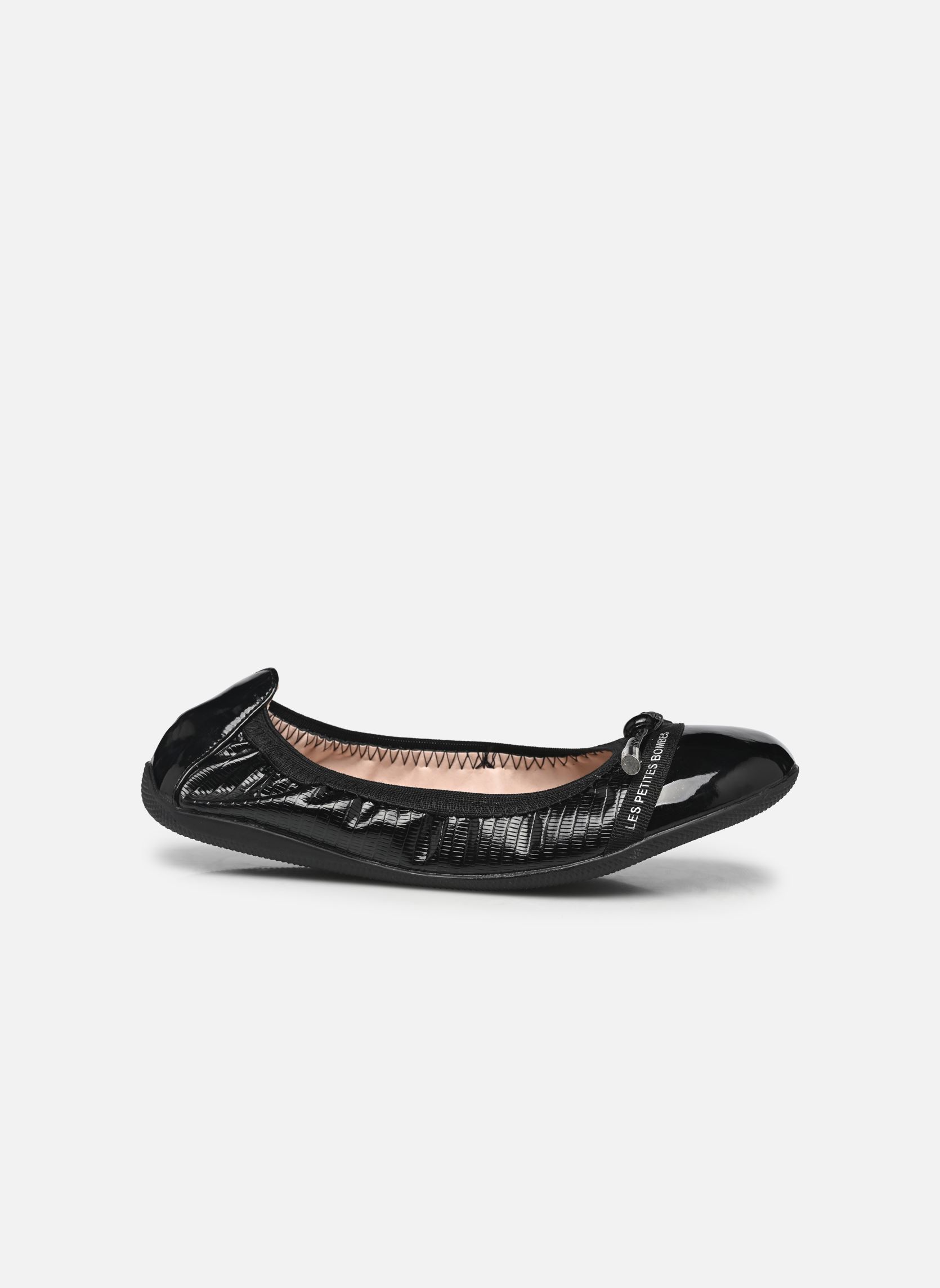 Klassische Ballerinas JELINIA damen schwarz LPB -LES PETITES BOMBES Klassische Ballerinas JELINIA damen schwarz Noir snake