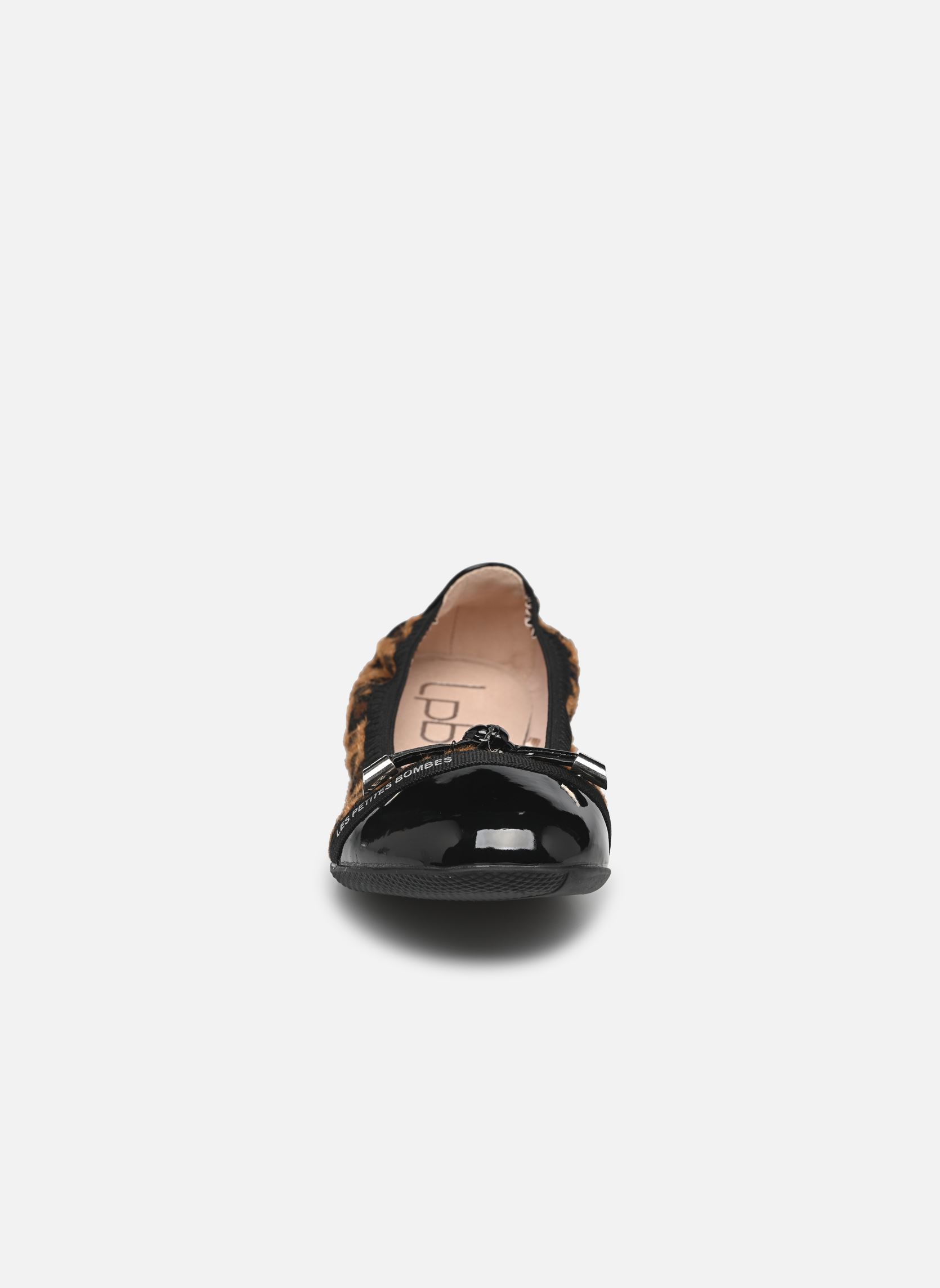 Klassieke ballerina's JELINIA dames bruin LPB -LES PETITES BOMBES Klassieke ballerina's JELINIA dames bruin Camel Leo