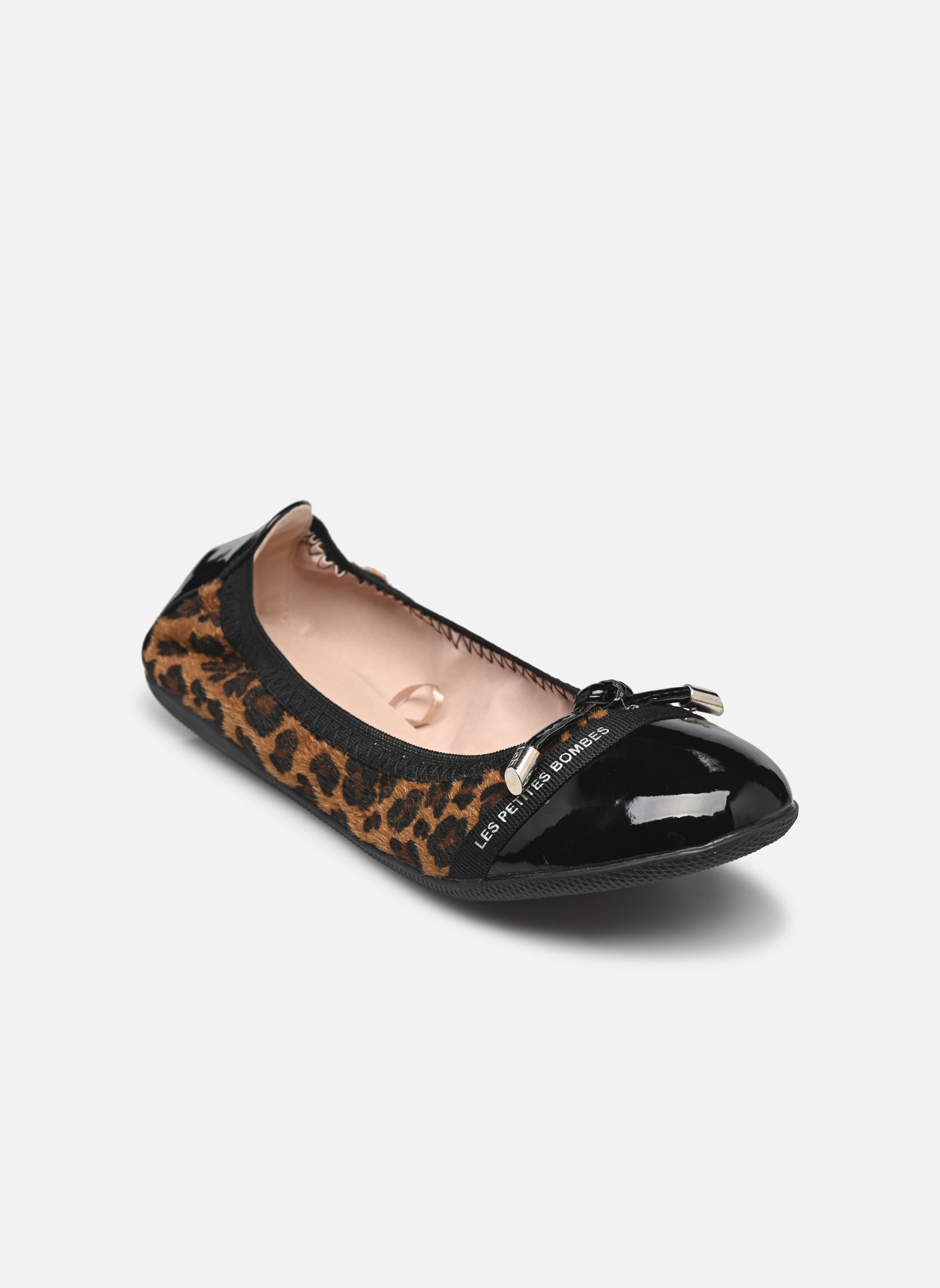 Klassieke ballerina's JELINIA dames bruin LPB -LES PETITES BOMBES Klassieke ballerina's JELINIA dames bruin Camel Leo
