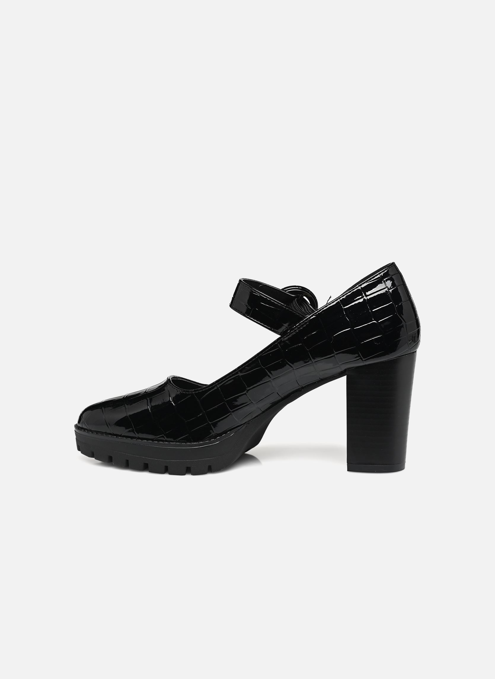Escarpins à brides GERONIMA femme noir LPB -LES PETITES BOMBES Escarpins à brides GERONIMA femme noir Noir croco