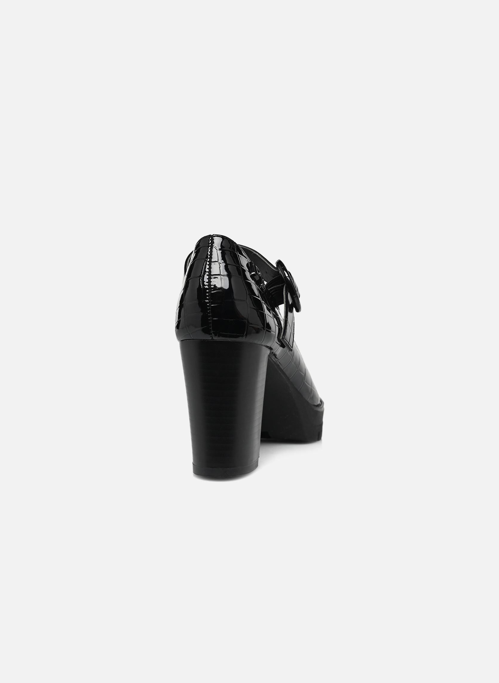 Escarpins à brides GERONIMA femme noir LPB -LES PETITES BOMBES Escarpins à brides GERONIMA femme noir Noir croco