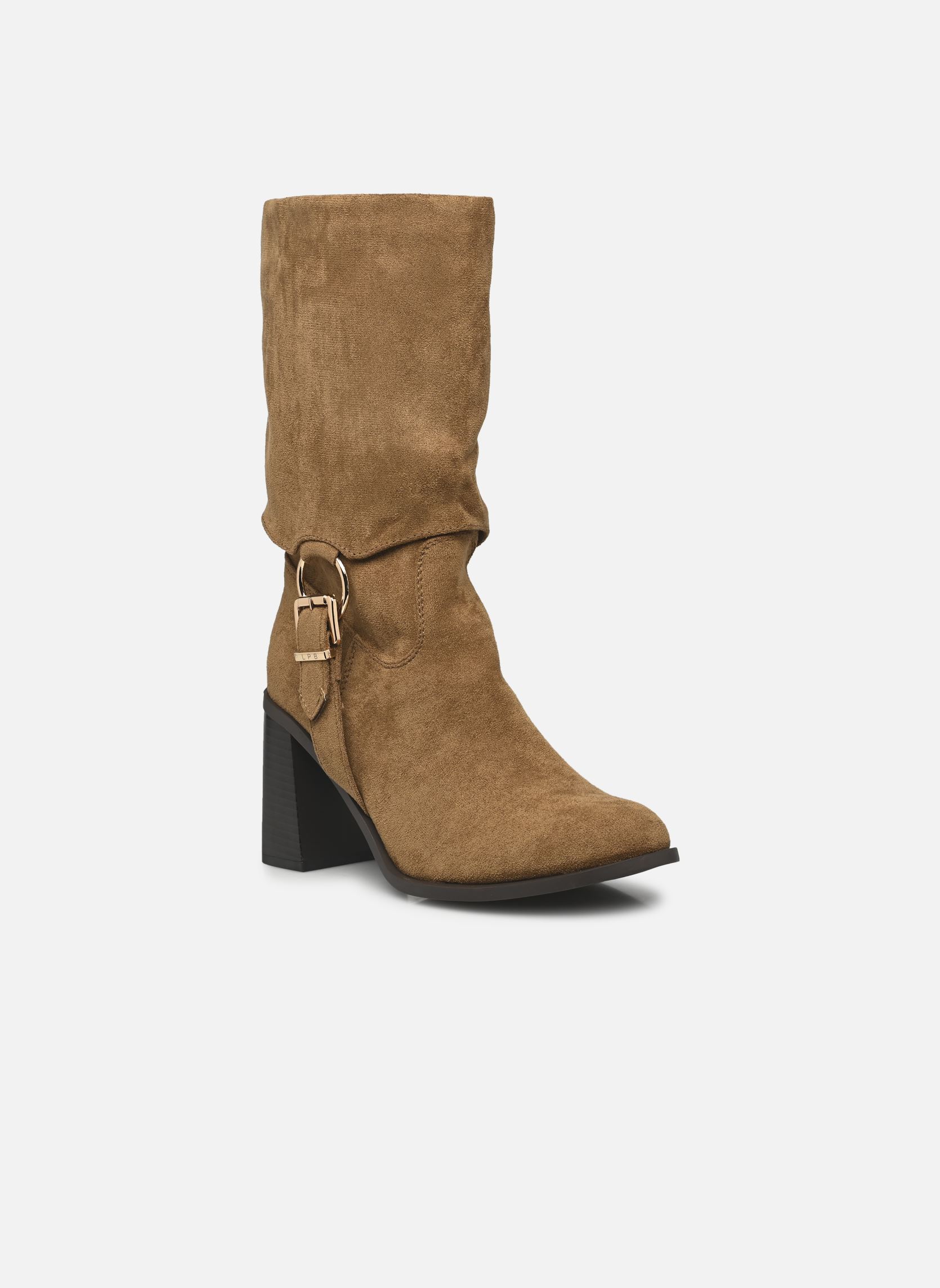Bottes JELICA femme marron LPB -LES PETITES BOMBES Bottes JELICA femme marron CAMEL SUEDINE