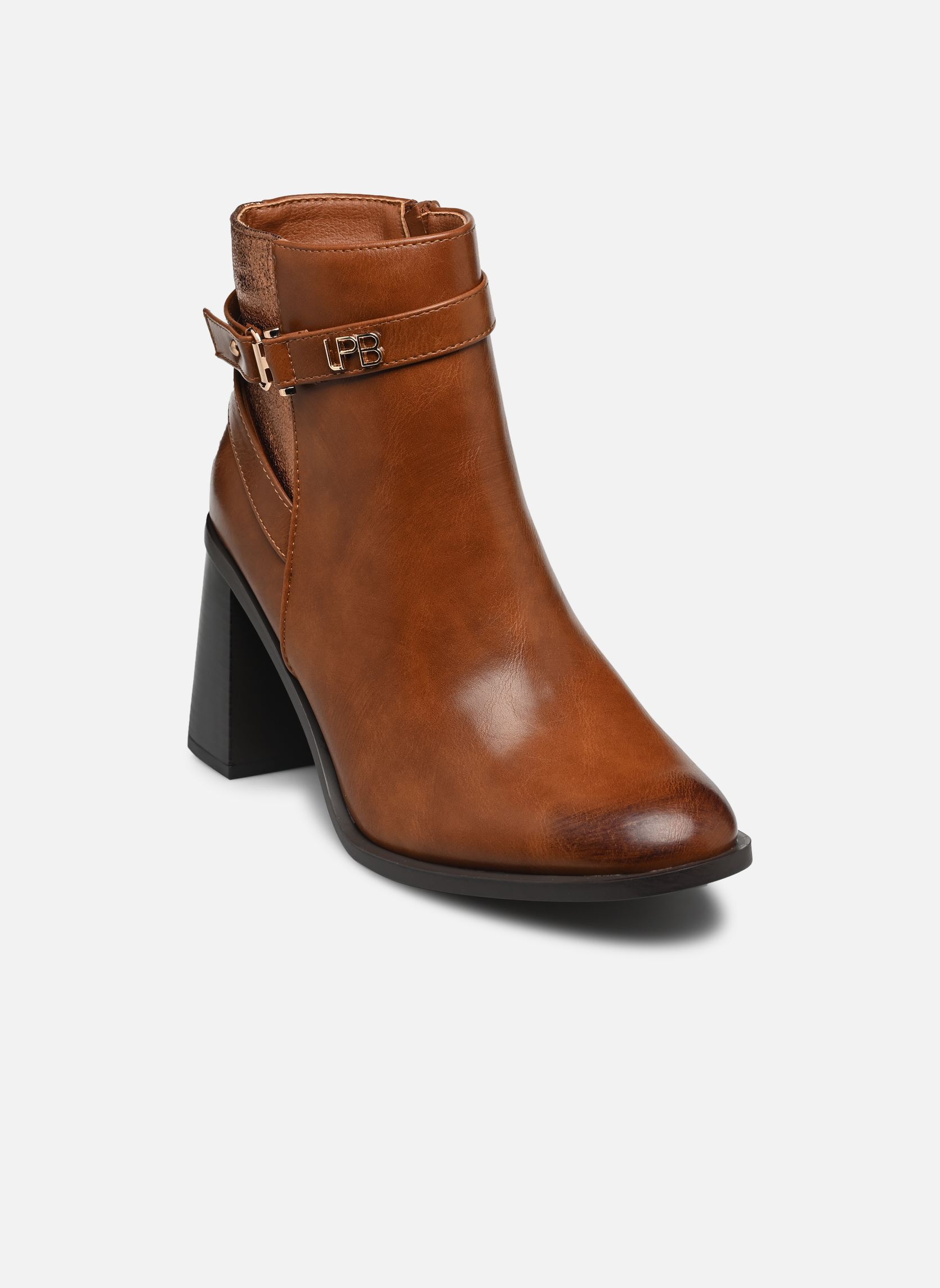 Bottines et boots JAHINA femme marron LPB -LES PETITES BOMBES Bottines et boots JAHINA femme marron Camel PU