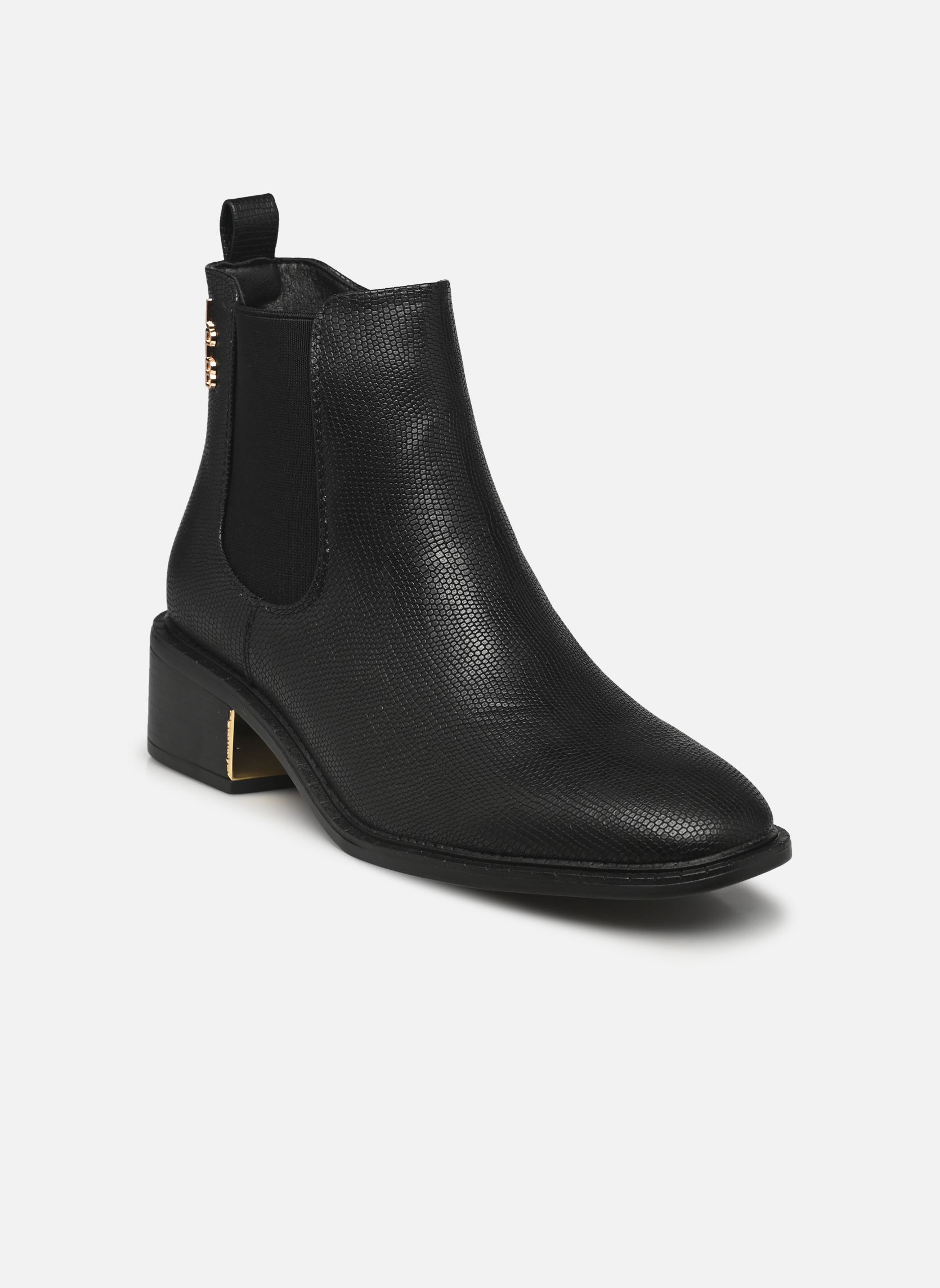 Enkellaarzen en boots JAZIA dames zwart LPB -LES PETITES BOMBES Enkellaarzen en boots JAZIA dames zwart Noir snake