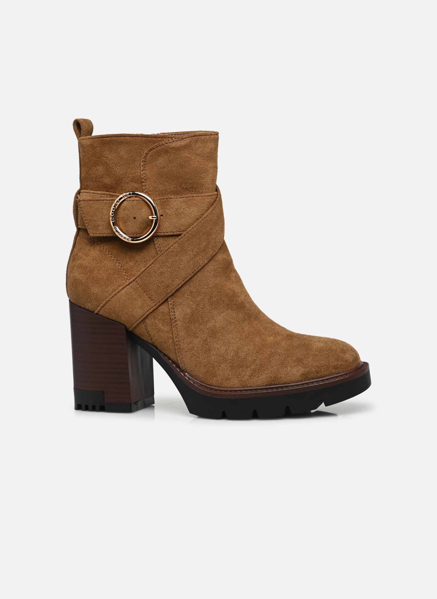 Bottines et boots JULIETTA femme marron LPB -LES PETITES BOMBES Bottines et boots JULIETTA femme marron CAMEL SUEDINE
