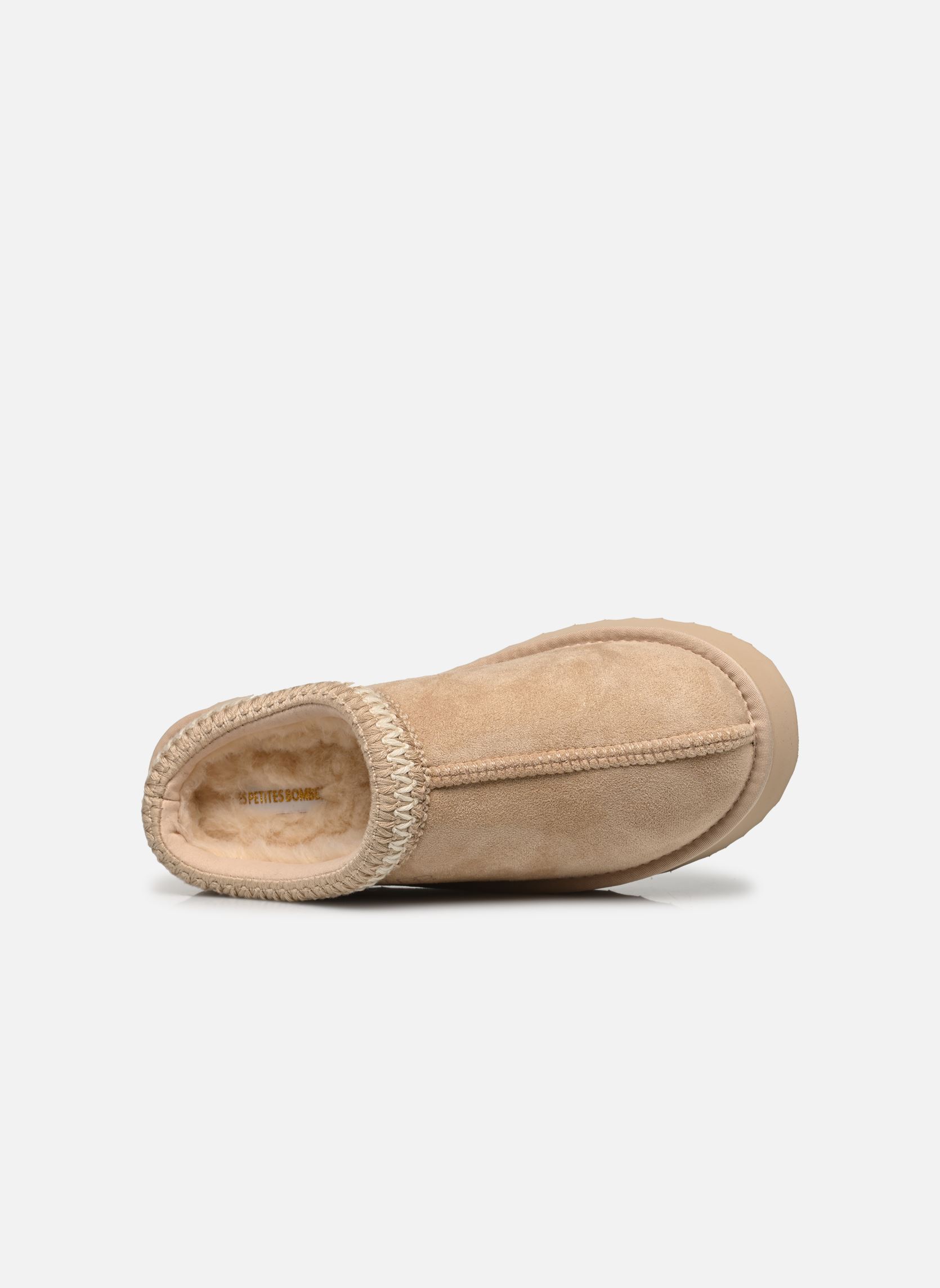 Botines forrados JUSTA mujer beige LPB -LES PETITES BOMBES Botines forrados JUSTA mujer beige Beige glitter