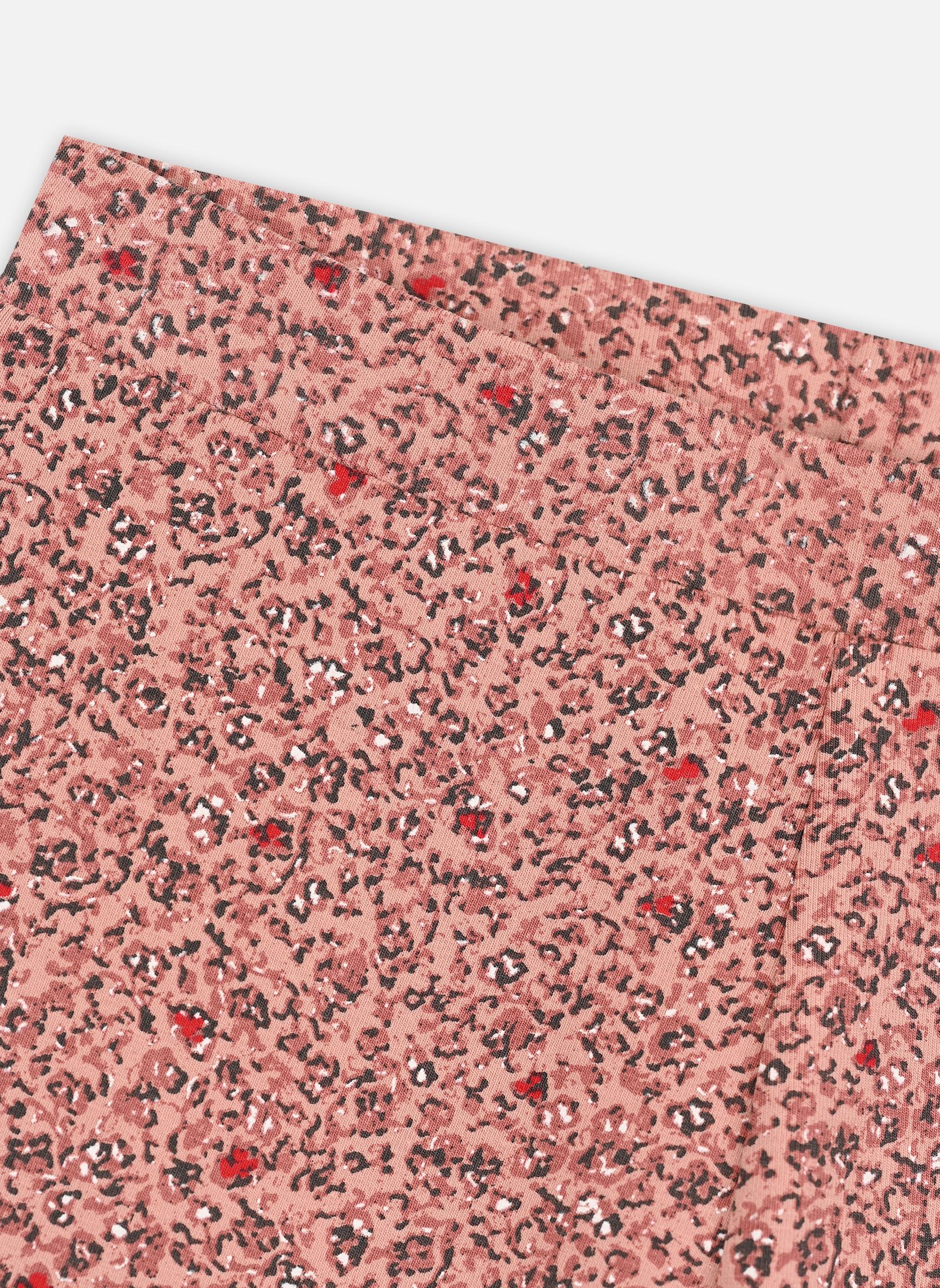 Leggings XZ24022 fille rose IKKS JUNIOR Leggings XZ24022 fille rose 34-AOP FLORAL ROSE BLUSH