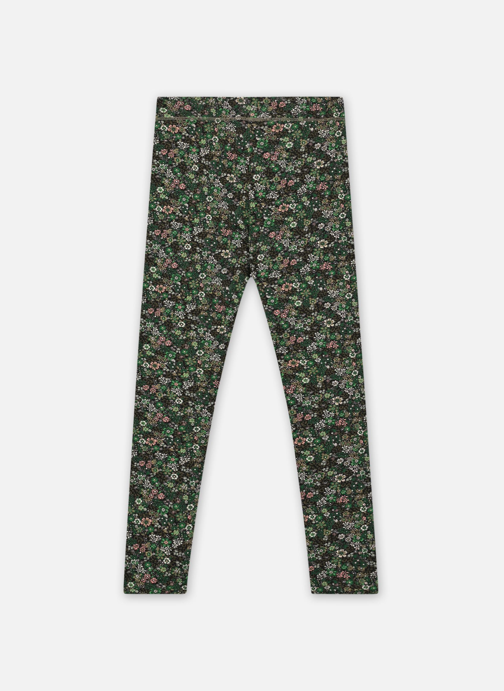 Leggings XZ24042 meisjes groen IKKS JUNIOR Leggings XZ24042 meisjes groen 56-KAKI/AOP FLORAL