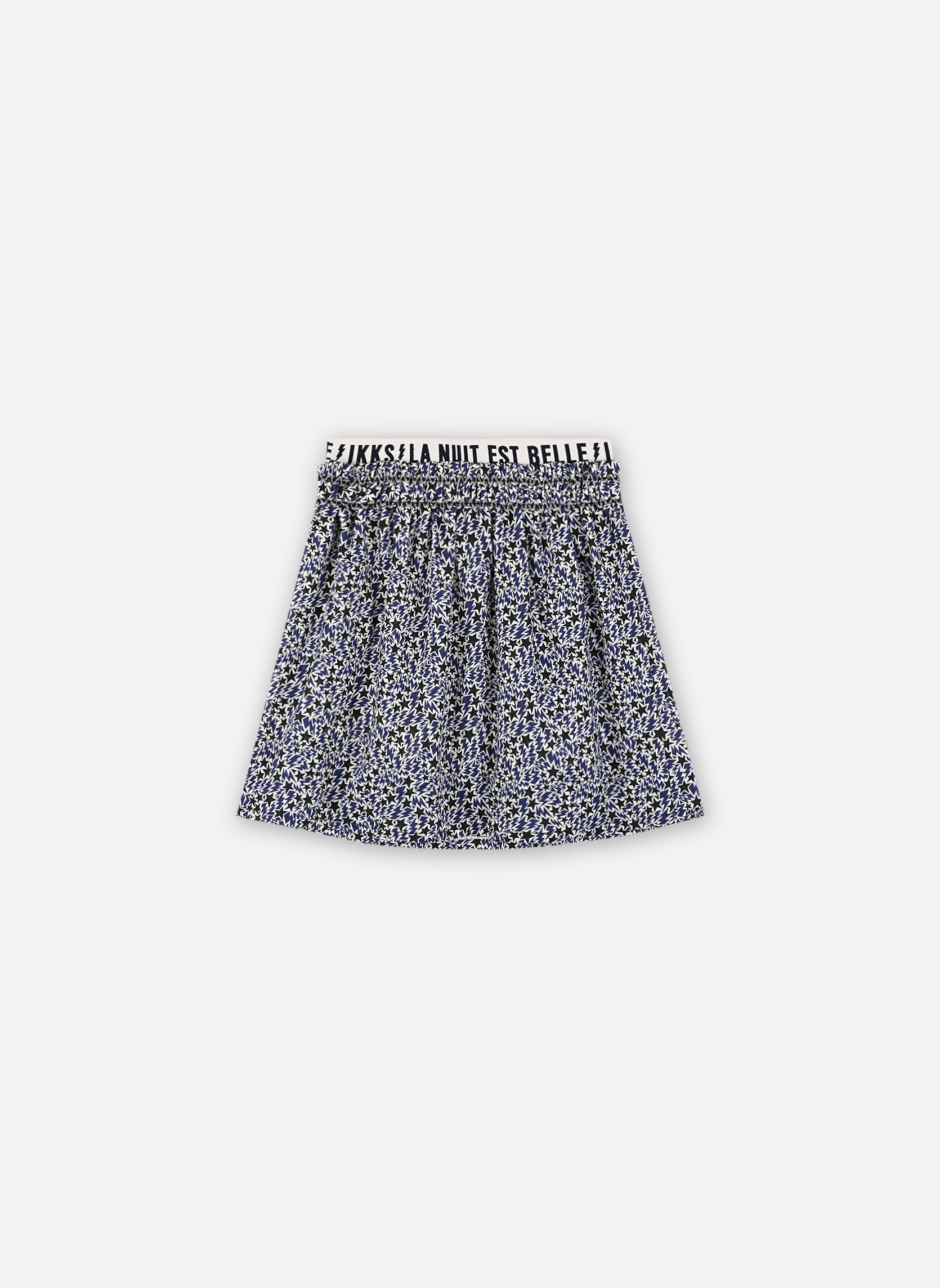 Jupes XZ27002 fille noir IKKS JUNIOR Jupes XZ27002 fille noir 13-AOP ÉTOILES