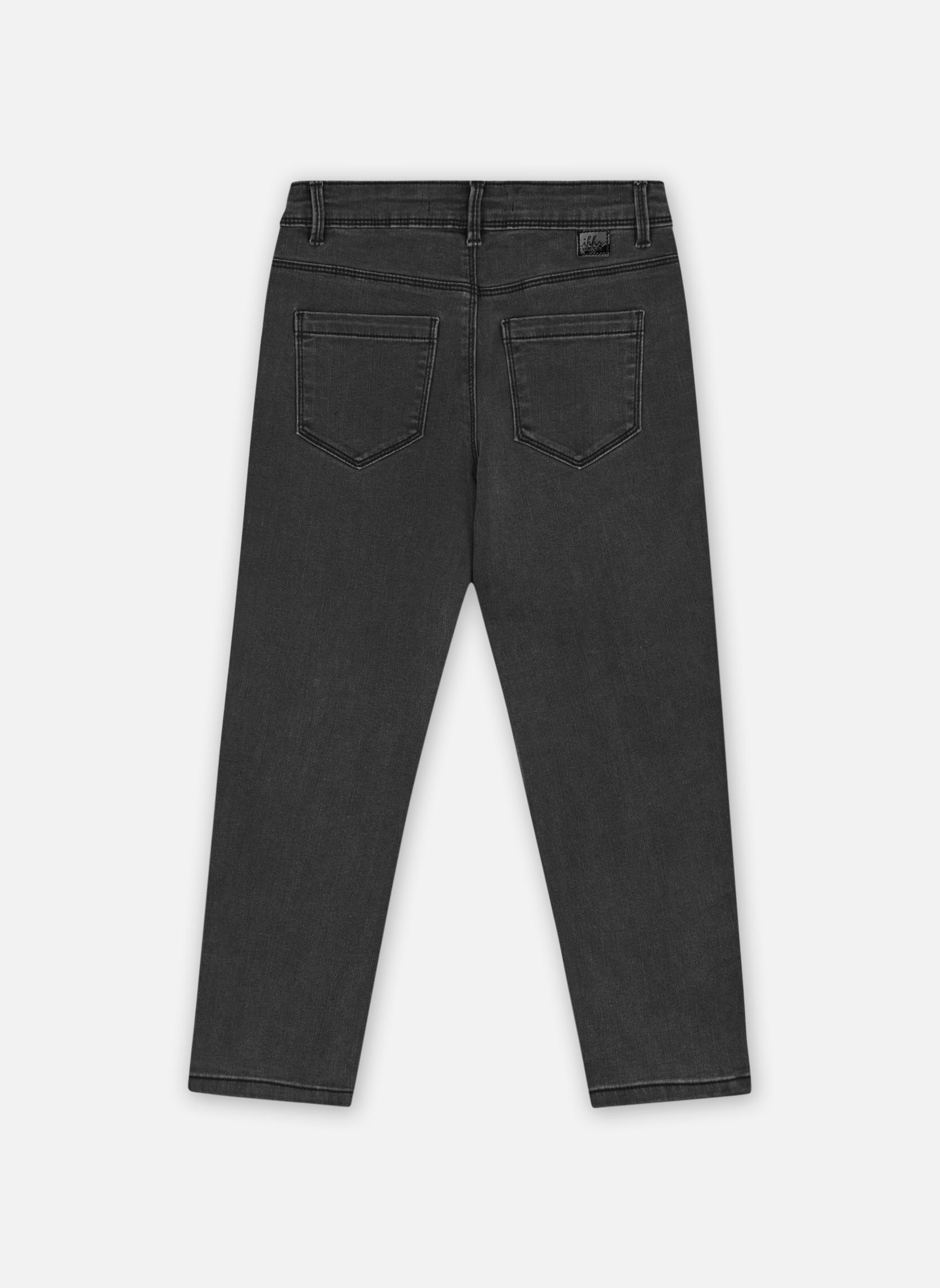 Straight Leg Jeans XZ29142 mädchen schwarz IKKS JUNIOR Straight Leg Jeans XZ29142 mädchen schwarz 98-BLACK USED