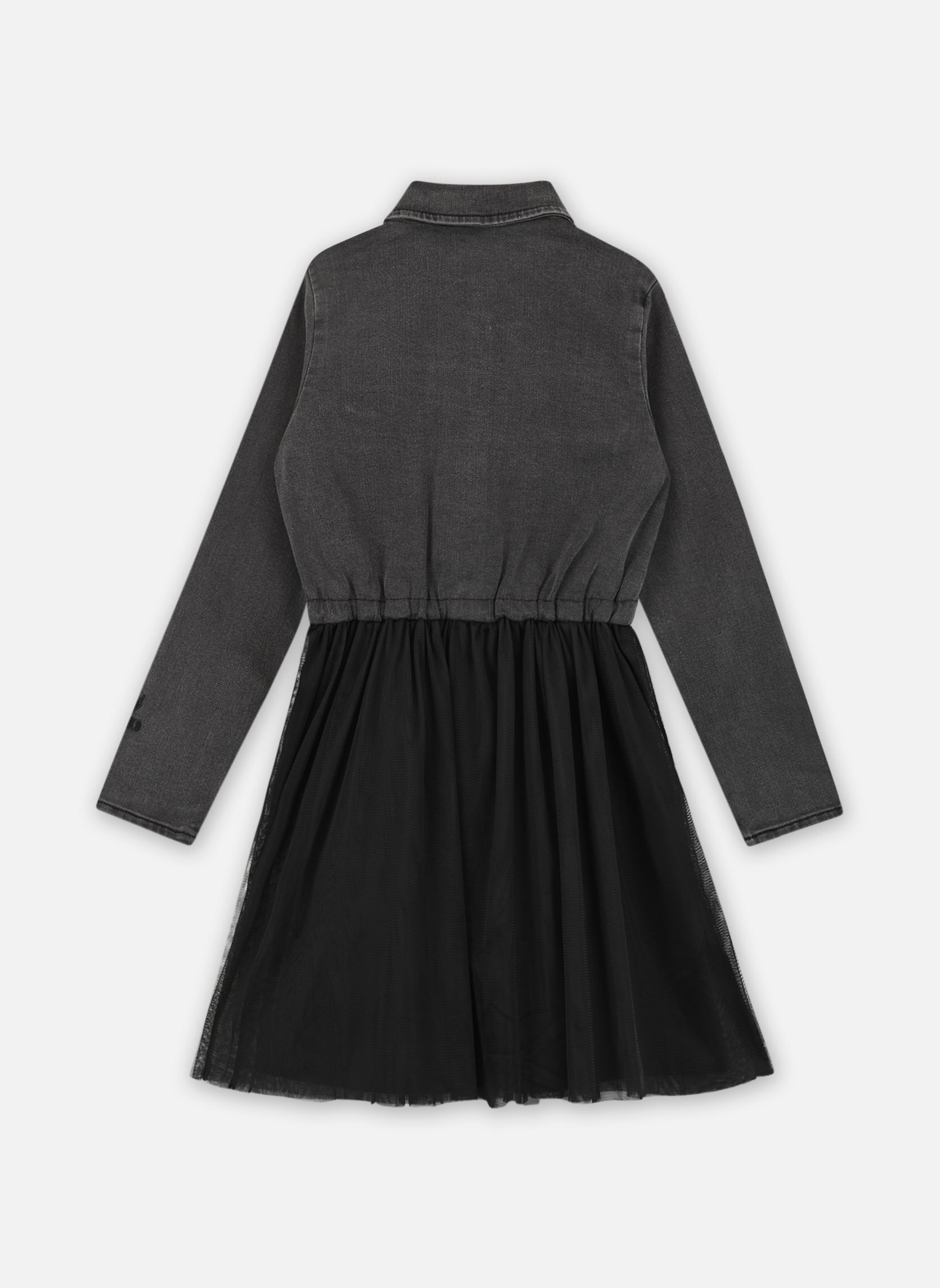 Robes XZ30342 fille noir IKKS JUNIOR Robes XZ30342 fille noir 98-BLACK USED