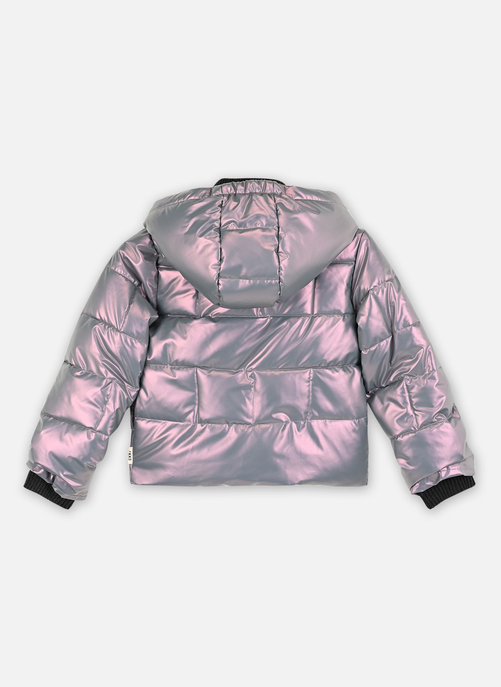 Daunenjacken XZ41002 mädchen violett IKKS JUNIOR Daunenjacken XZ41002 mädchen violett 69-DARK LILAS