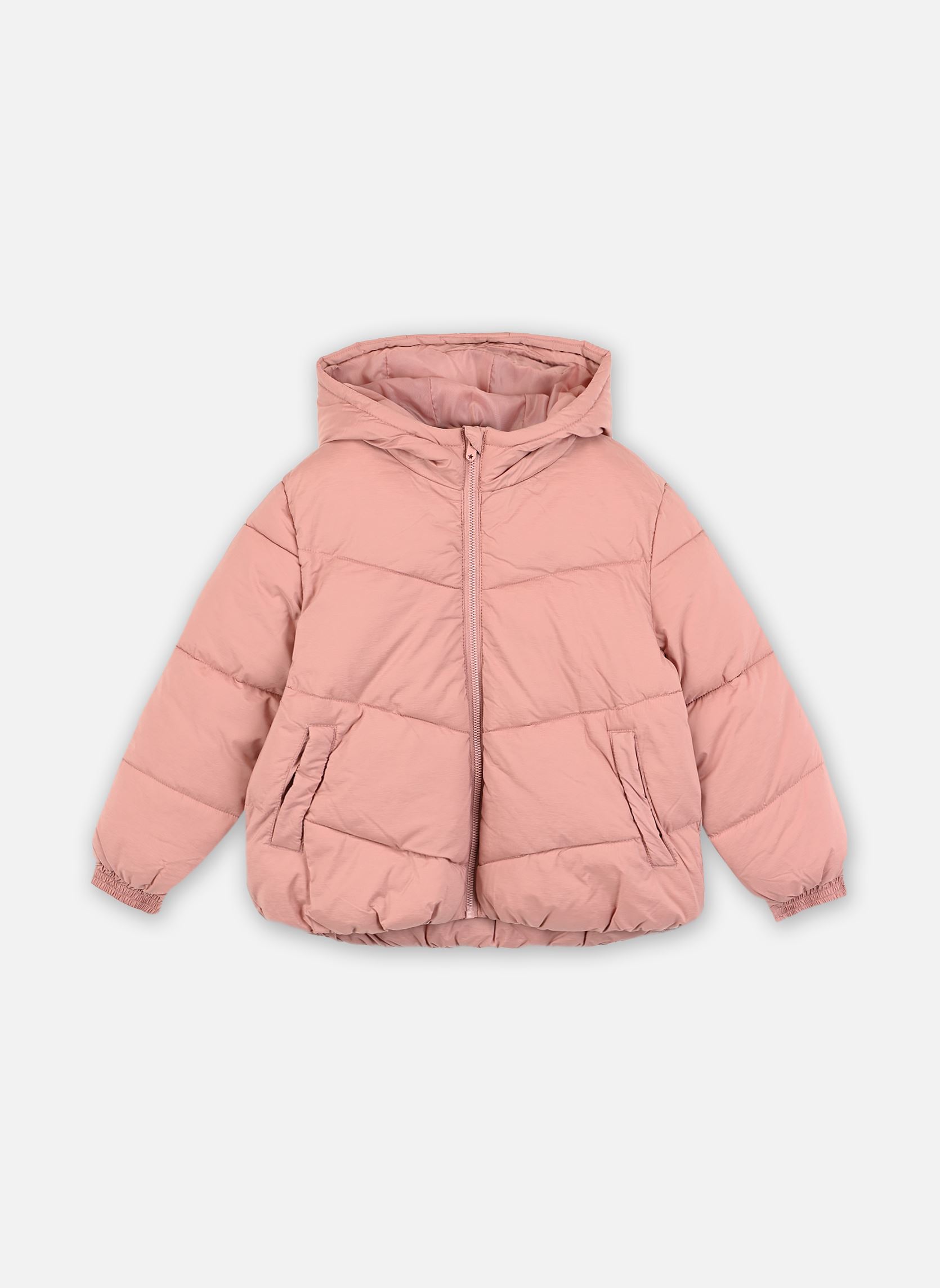 Doudounes XZ41042 fille rose IKKS JUNIOR Doudounes XZ41042 fille rose 34-ROSE BLUSH