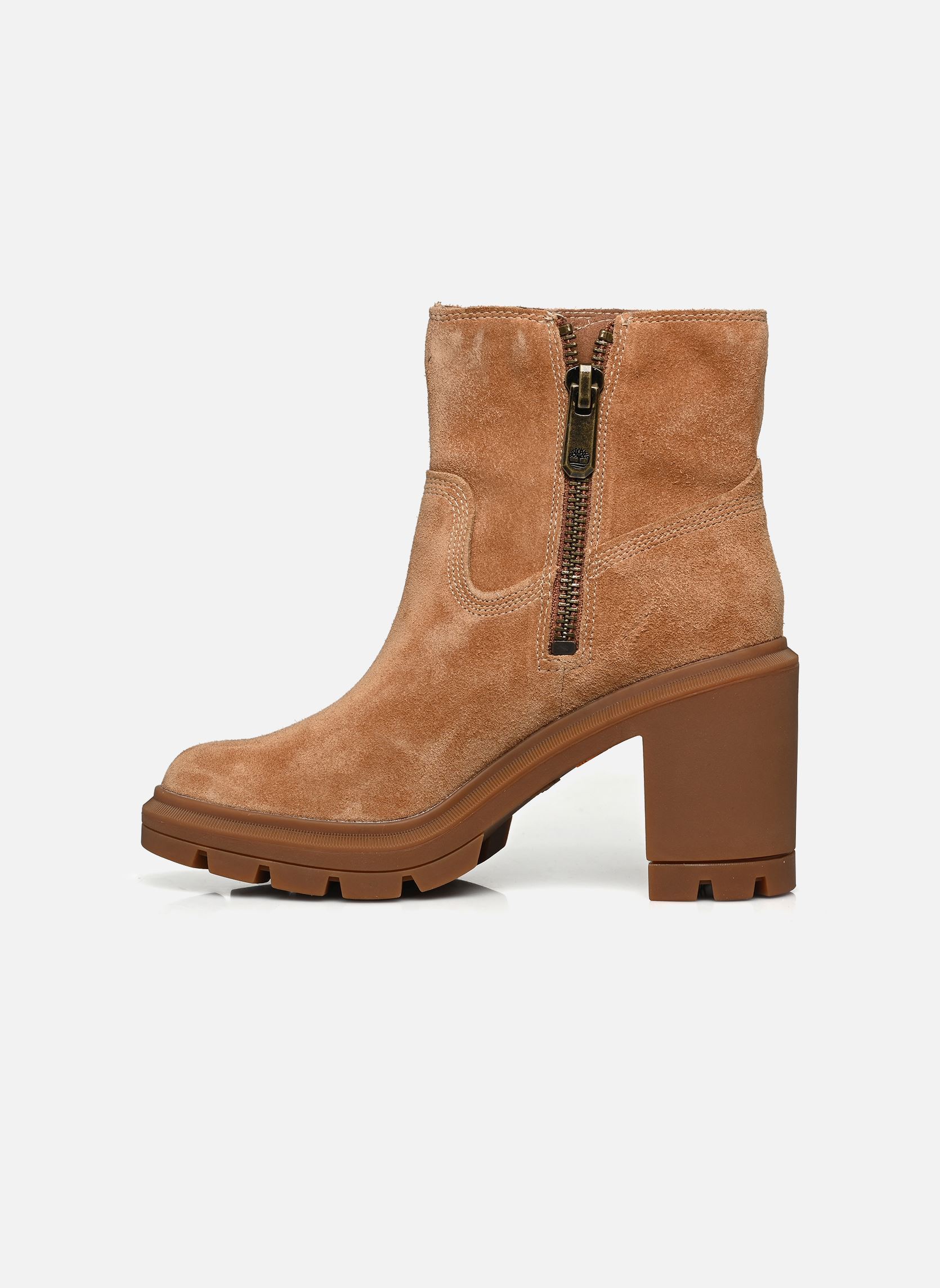 Veterlaarsjes ALLINGTON HEIGHTS MID ZIP UP BOOT dames bruin Timberland Veterlaarsjes ALLINGTON HEIGHTS MID ZIP UP BOOT dames bruin Rust suede