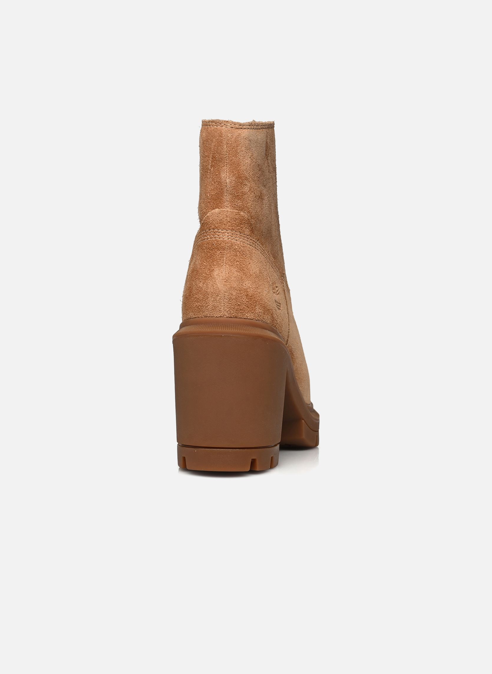 Veterlaarsjes ALLINGTON HEIGHTS MID ZIP UP BOOT dames bruin Timberland Veterlaarsjes ALLINGTON HEIGHTS MID ZIP UP BOOT dames bruin Rust suede