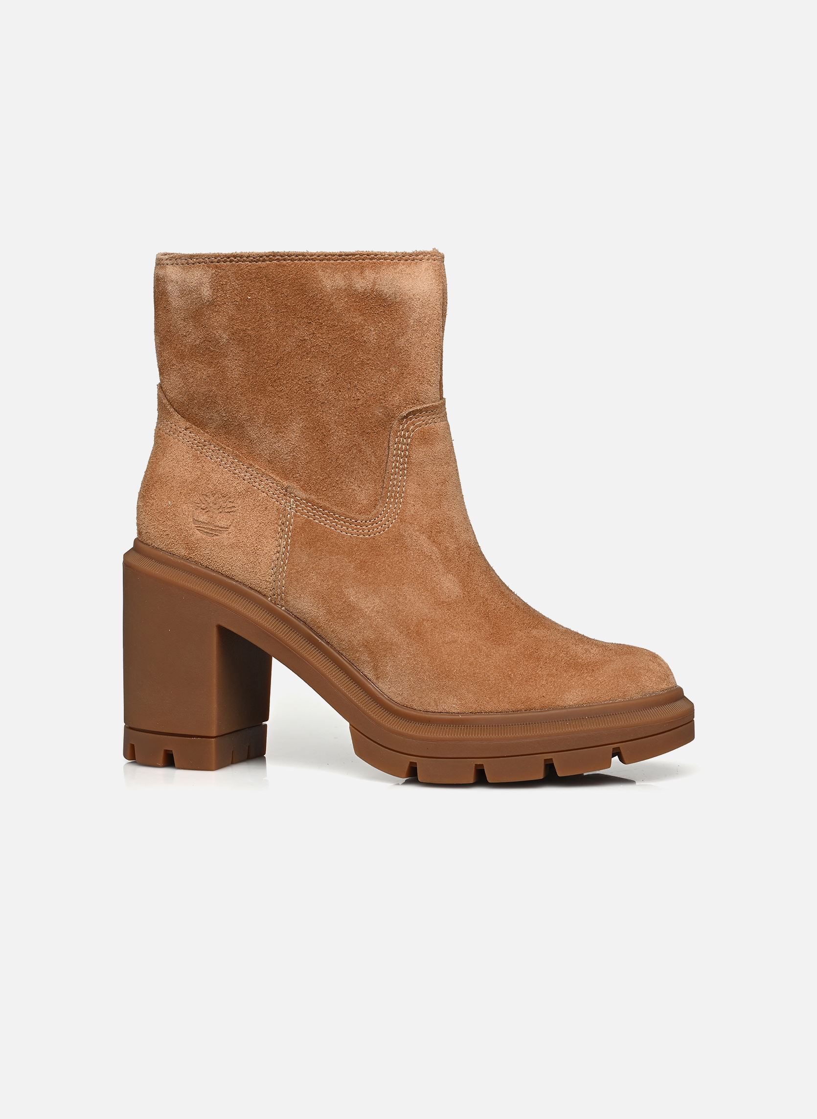 Veterlaarsjes ALLINGTON HEIGHTS MID ZIP UP BOOT dames bruin Timberland Veterlaarsjes ALLINGTON HEIGHTS MID ZIP UP BOOT dames bruin Rust suede