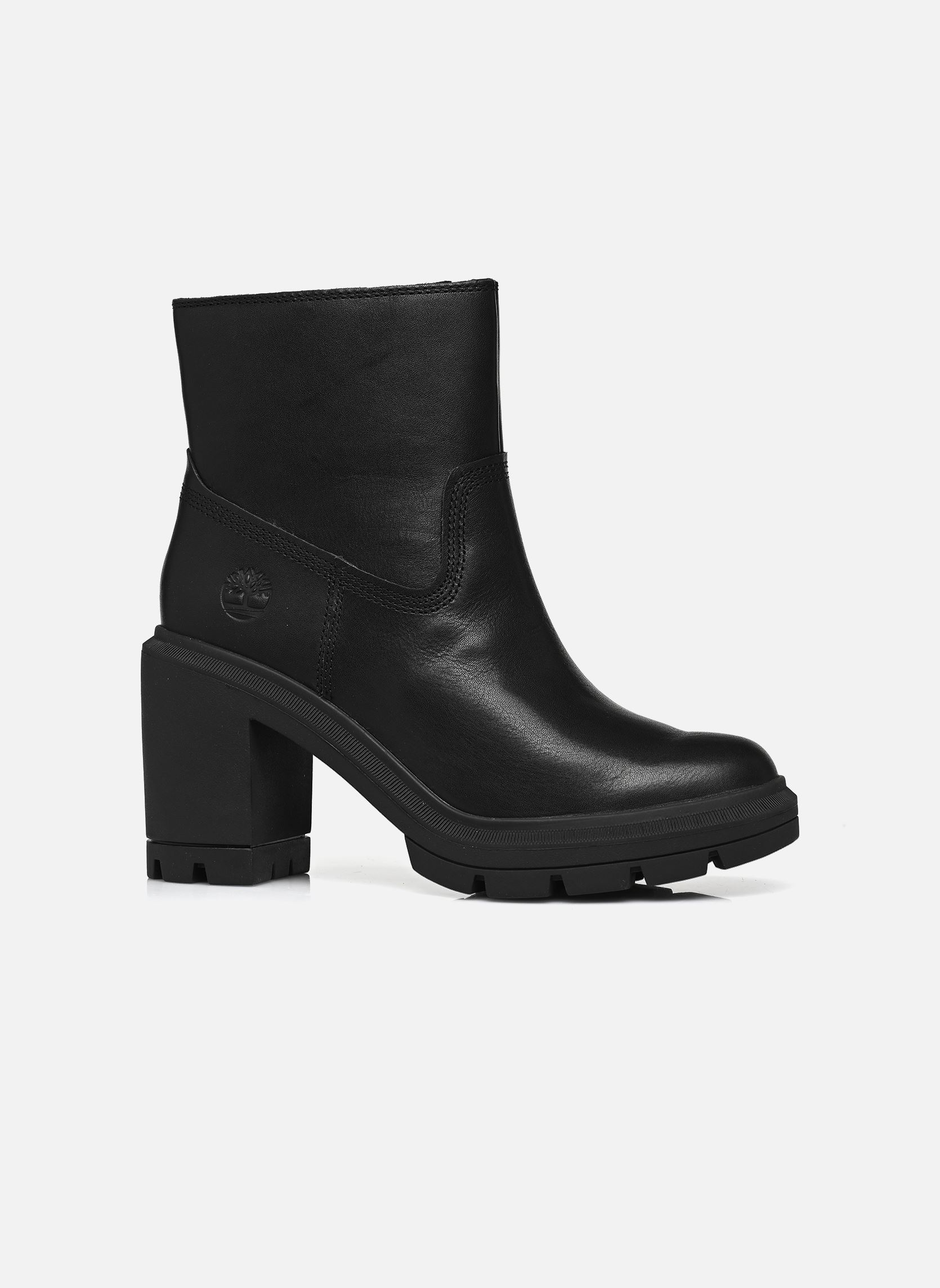 Botines con cordones ALLINGTON HEIGHTS MID ZIP UP BOOT mujer negro Timberland Botines con cordones ALLINGTON HEIGHTS MID ZIP UP BOOT mujer negro BLACK FULL GRAIN